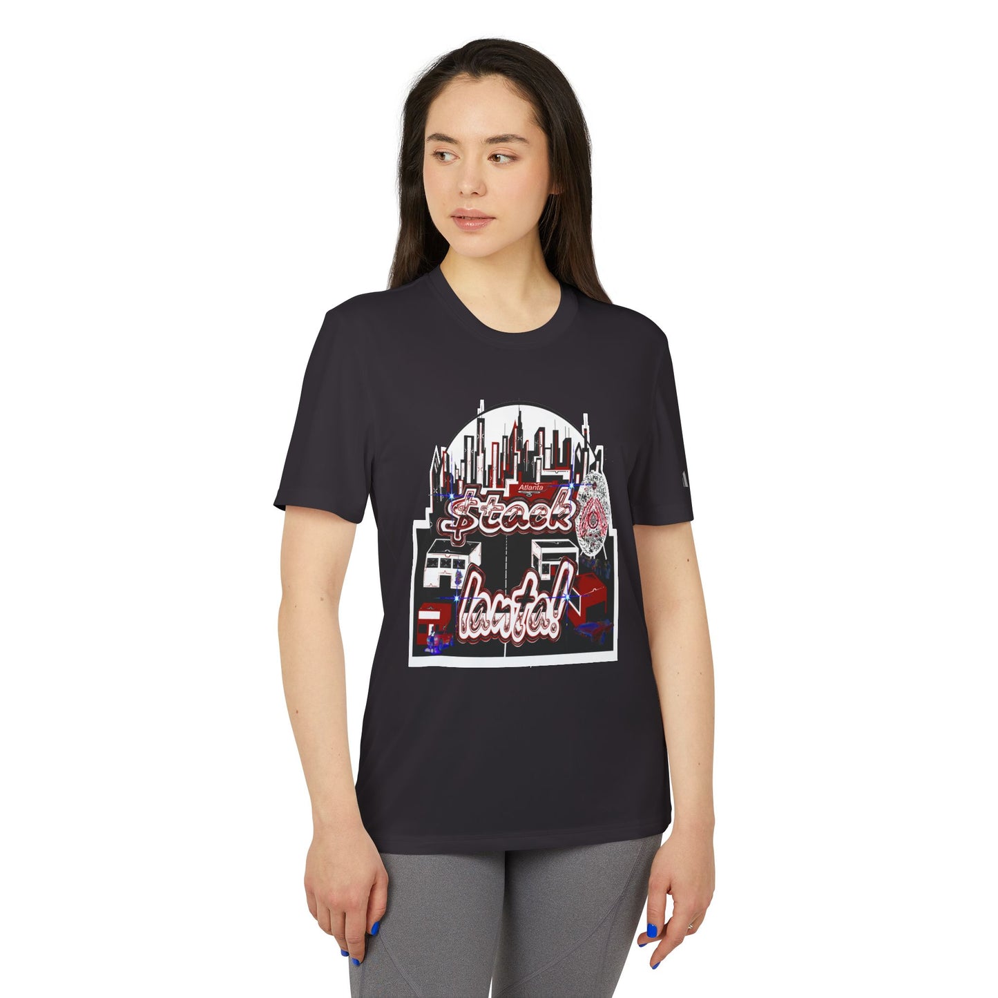 Stack-lanta! Get Money! Graffiti Remix! Supreme Authority - adidas Unisex Sport T-shirt