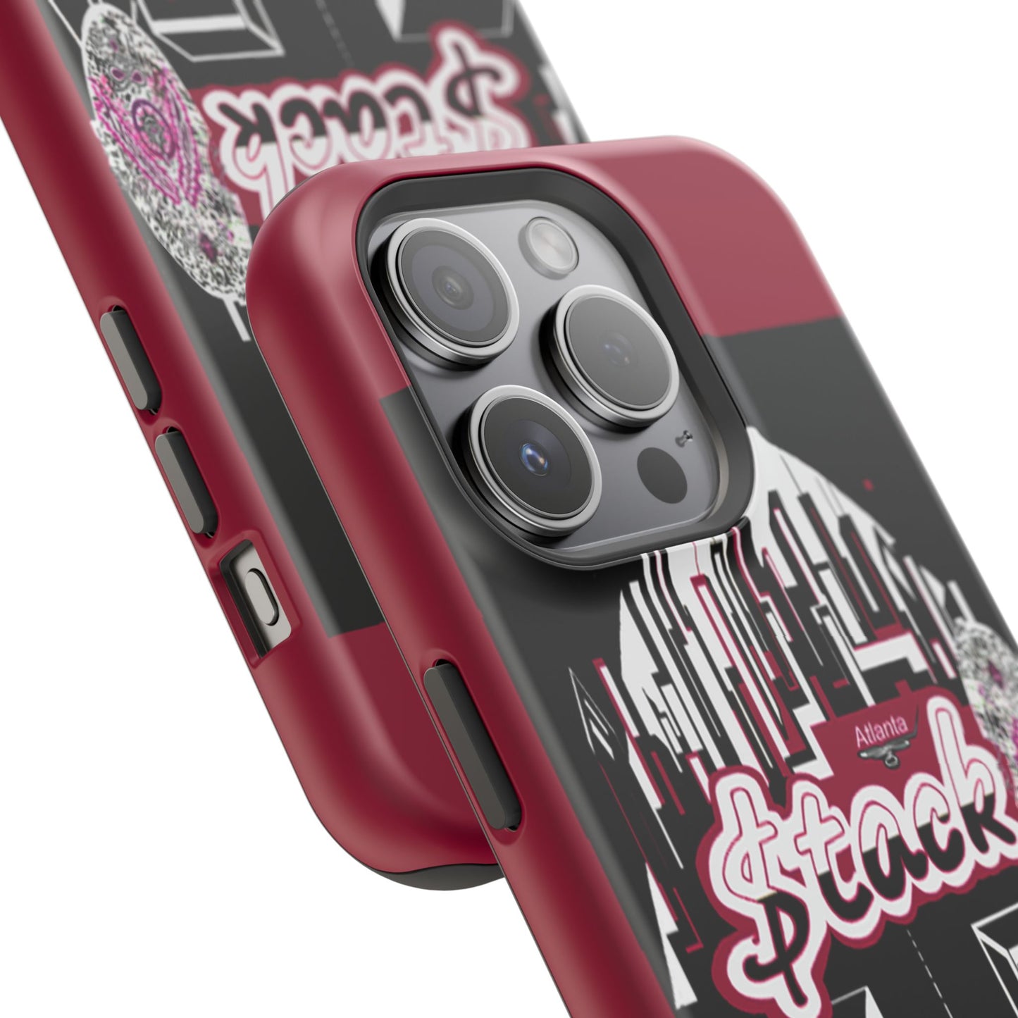Stack-lanta 2!Remix Red Supreme Authority Iphone ONLY -Impact-Resistant Cases