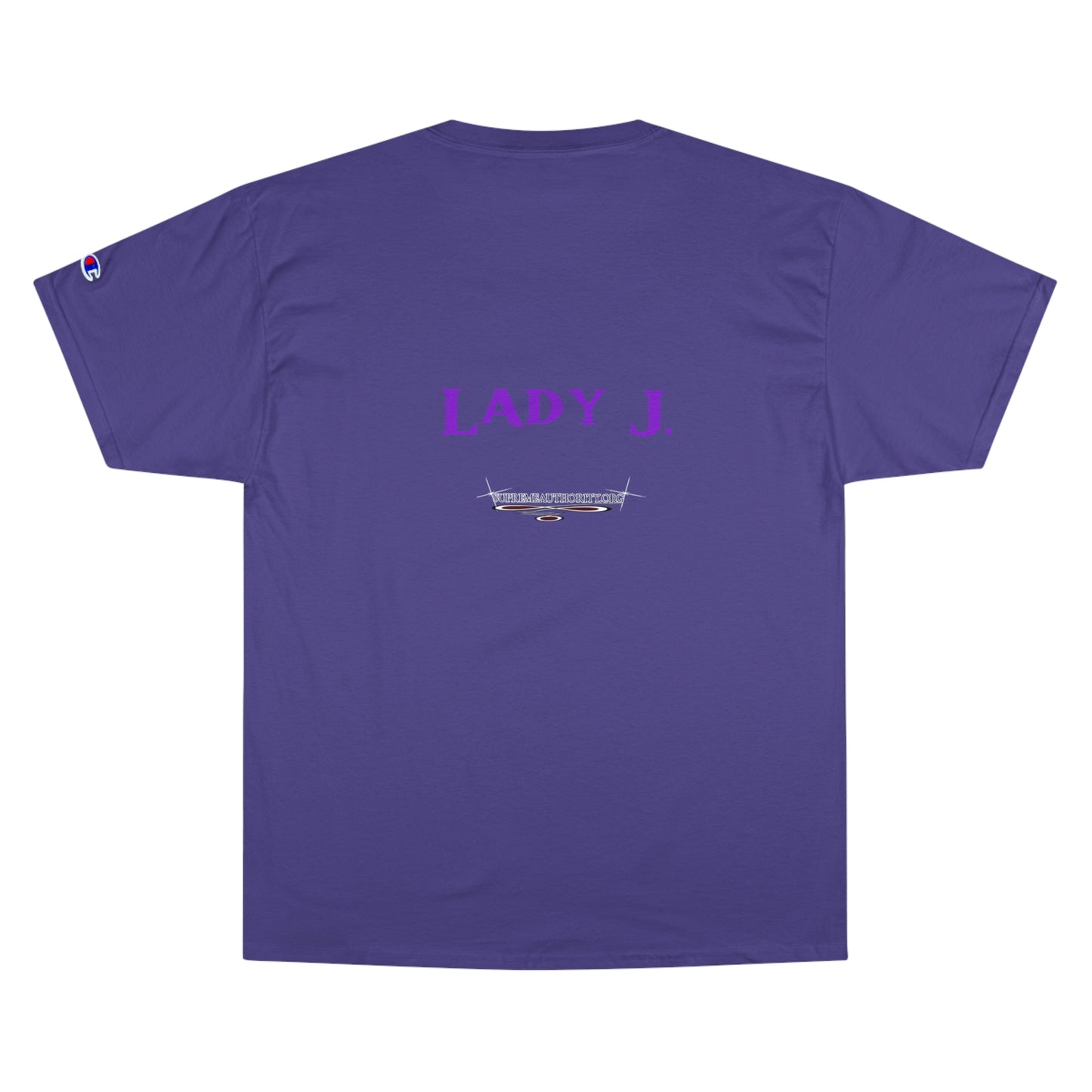 YAHUAH HERO -Lady J, custom - Champion T-Shirt