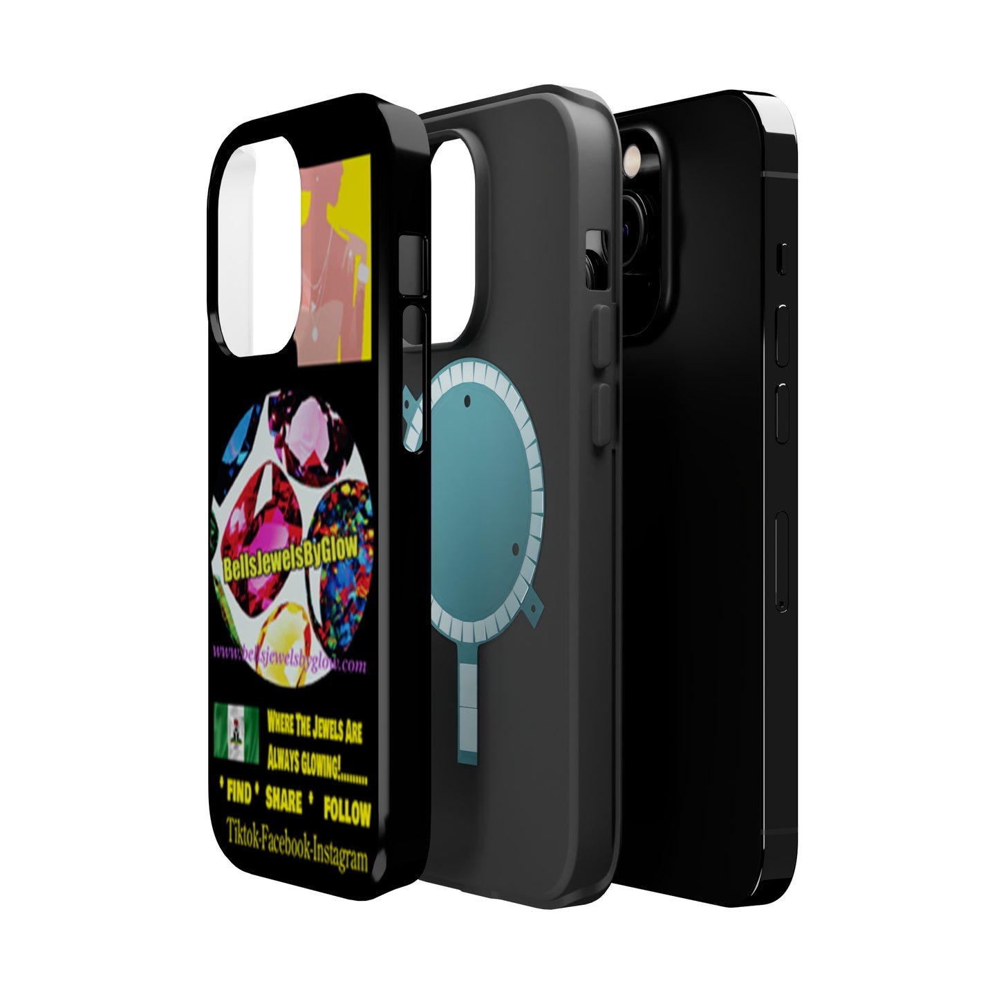 Jewels by Glow Iphone only! MagSafe Tough Cases