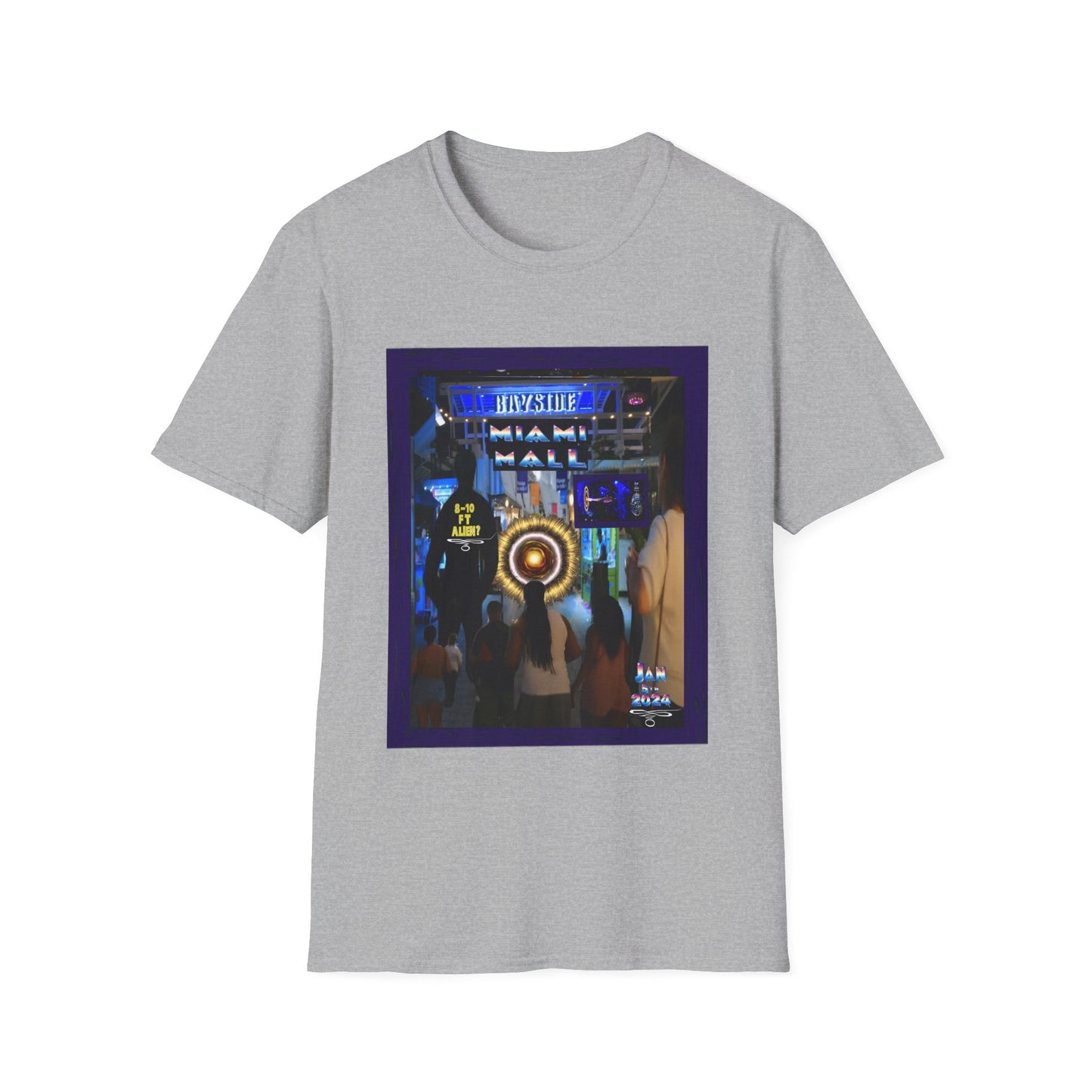 Miami Alien Mall 2 - Unisex Softstyle T-Shirt