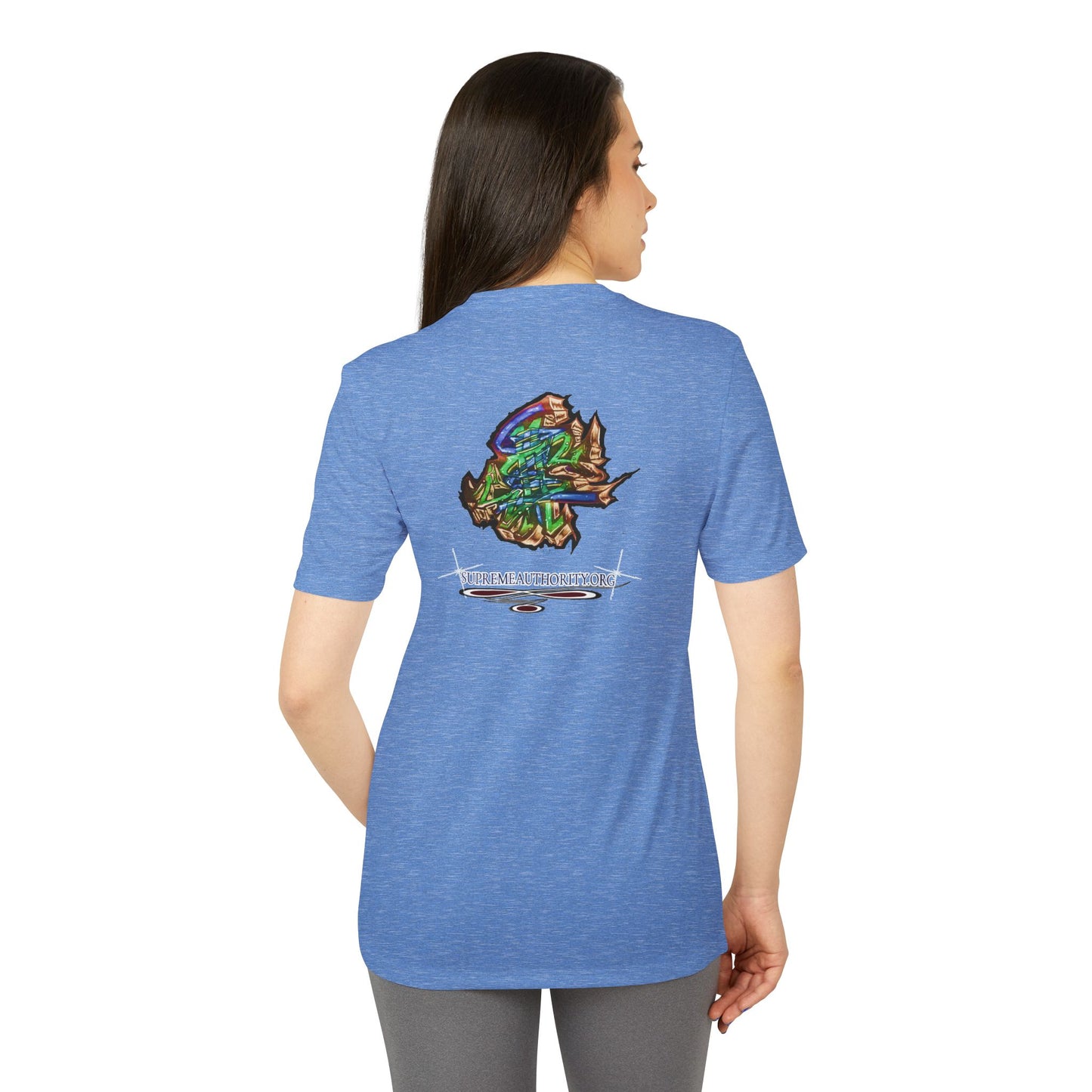 Stack-lanta! Get Money! Graffiti Remix! Supreme Authority - adidas Unisex Sport T-shirt