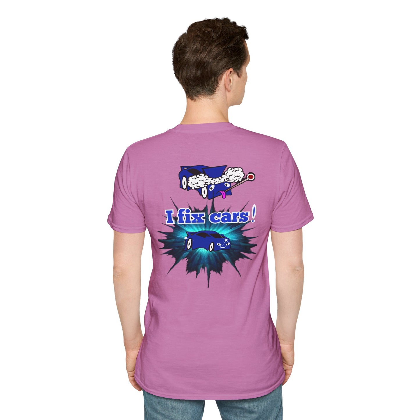 I fix cars! - Unisex Softstyle T-Shirt