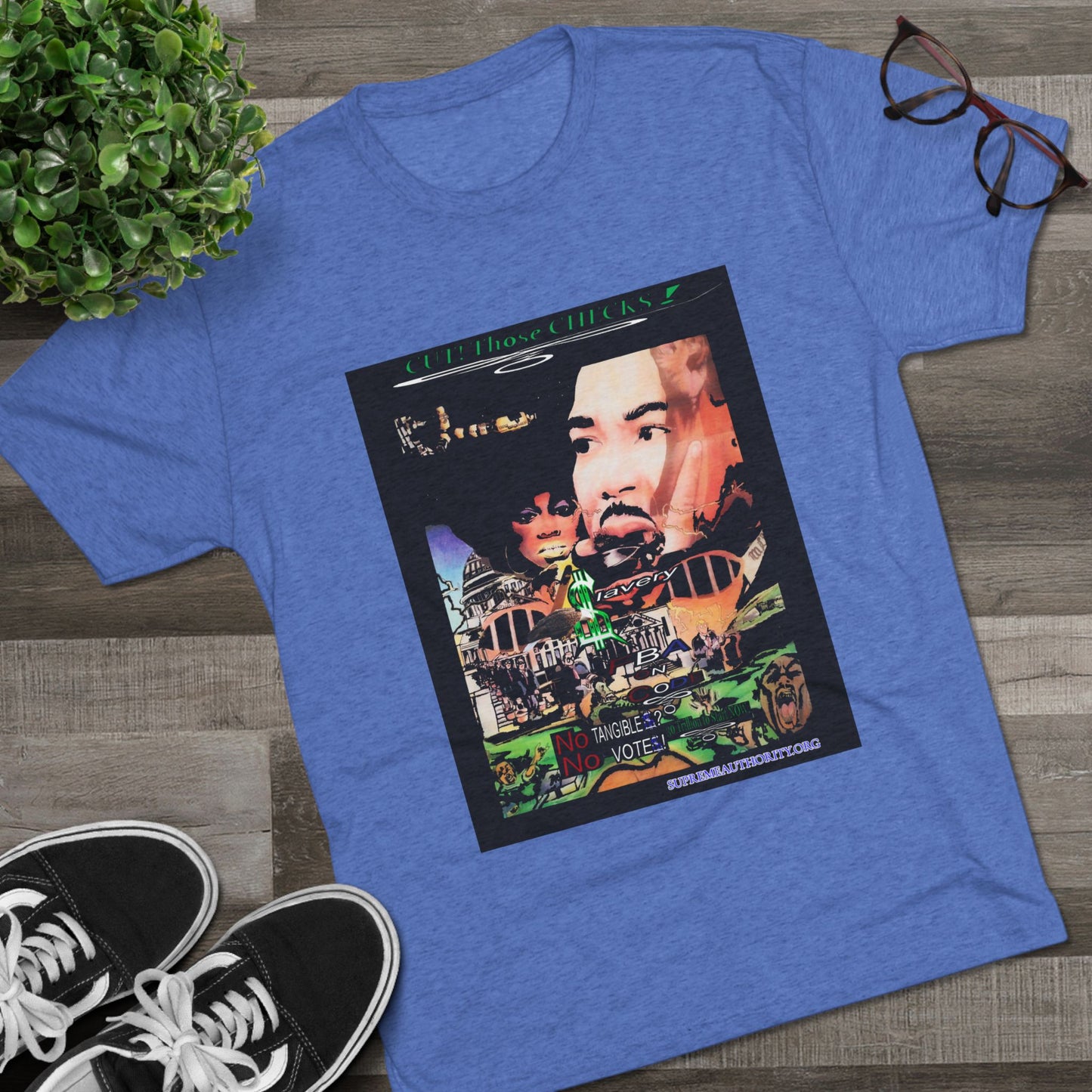 FBA On Code 1 -Unisex Tri-Blend Crew Tee