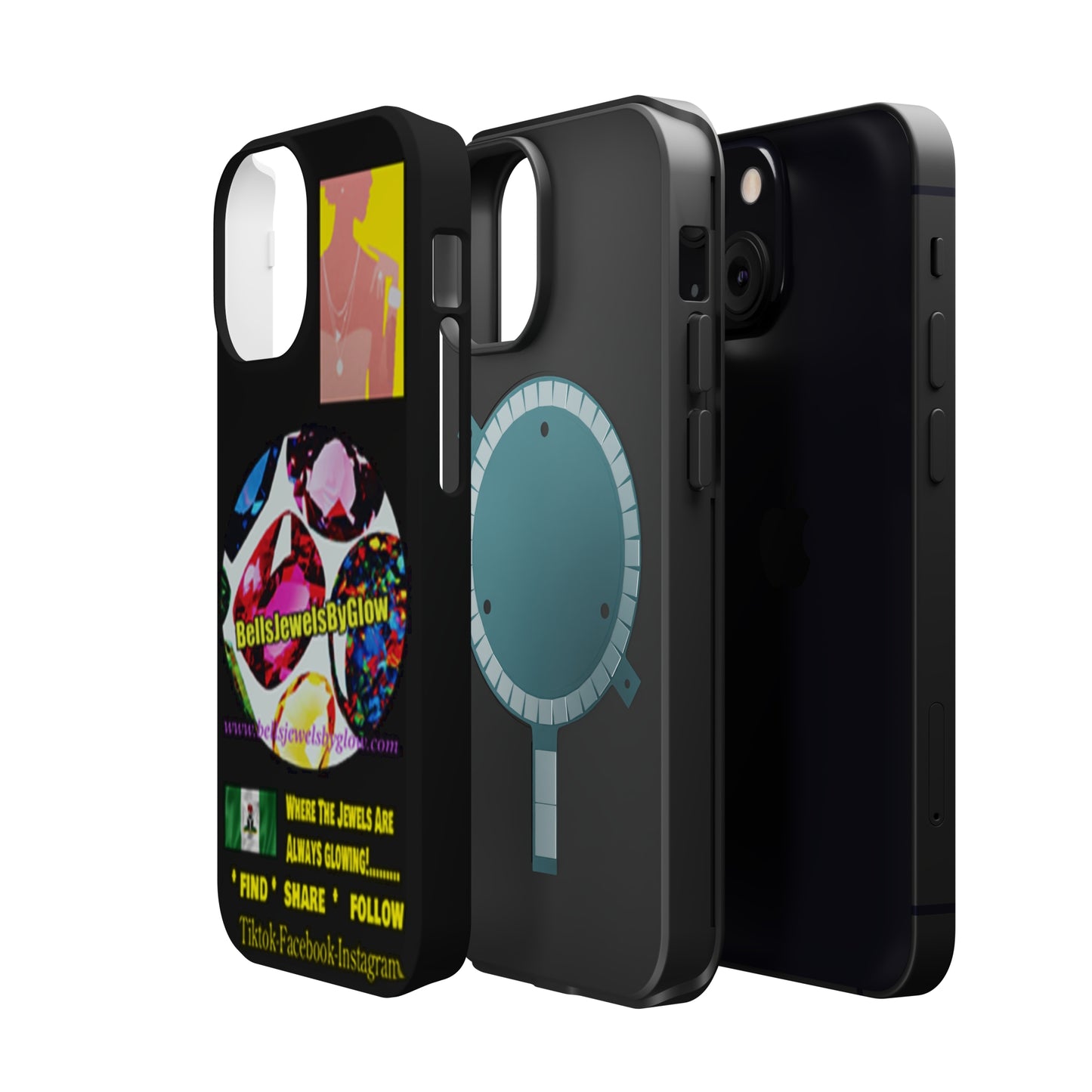 Jewels by Glow Iphone only! MagSafe Tough Cases