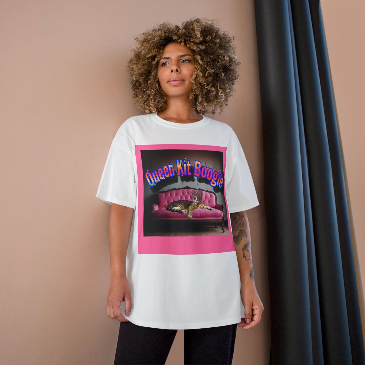 Queen Kit Boogie! - Custom - Champion T-Shirt