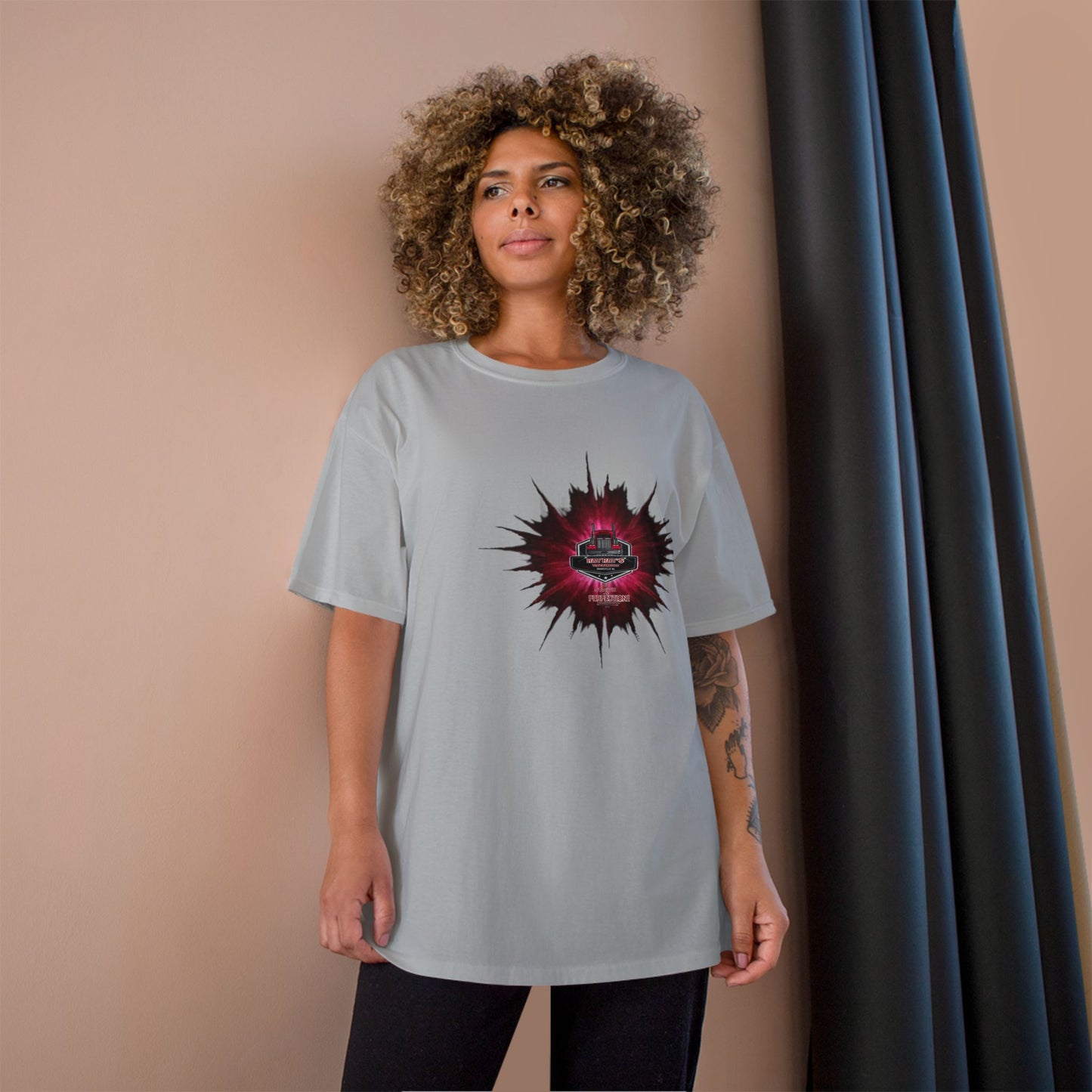 Ray Ray Trucking LLC Blazed Champion T-Shirt