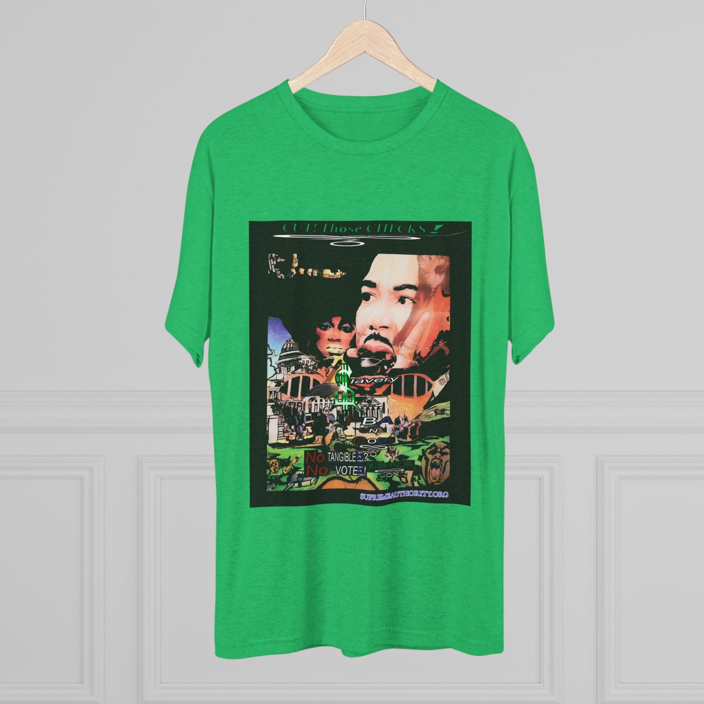 FBA On Code 1 -Unisex Tri-Blend Crew Tee