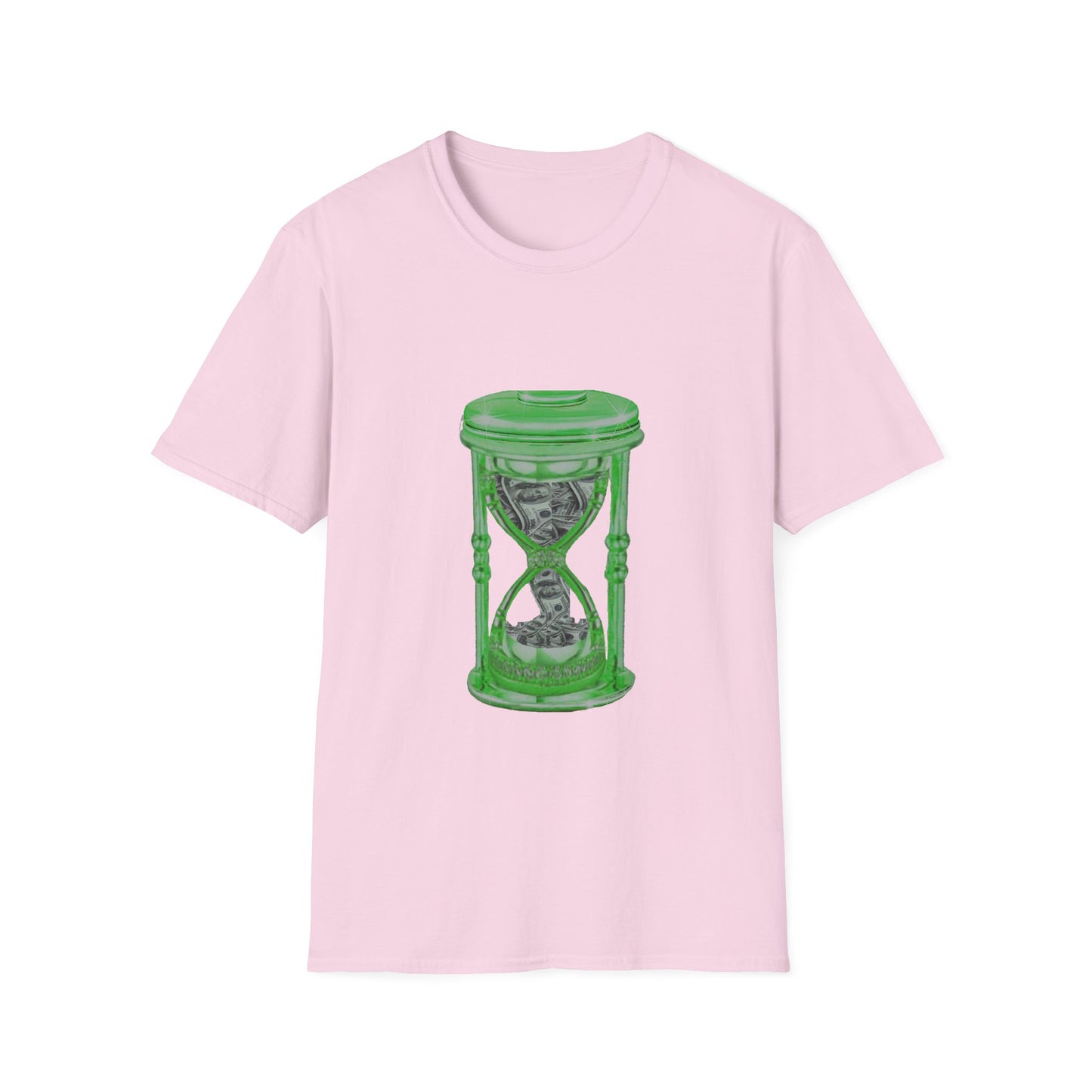 MY Time is MONEY Green - Unisex Softstyle T-Shirt