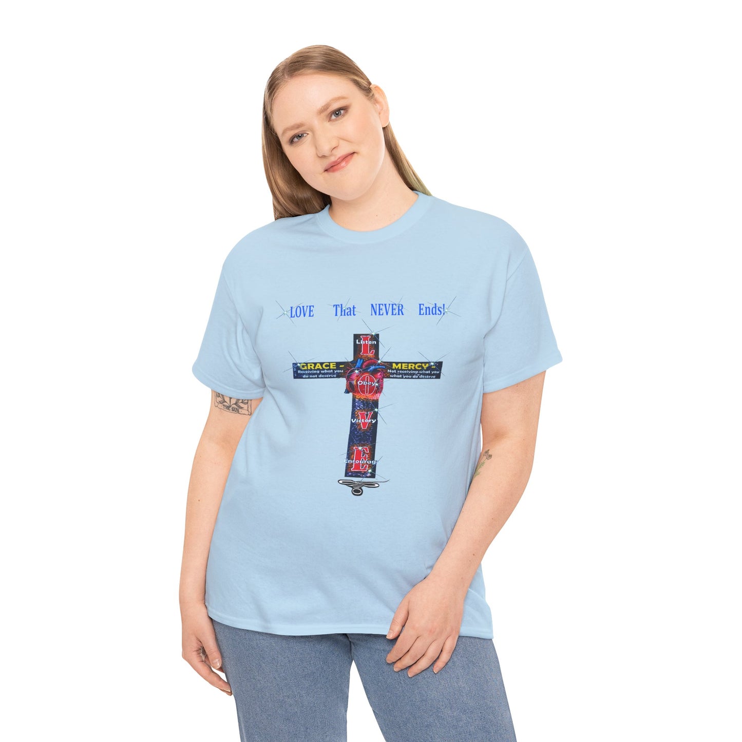 David Burgher Art -Unisex Heavy Cotton Tee