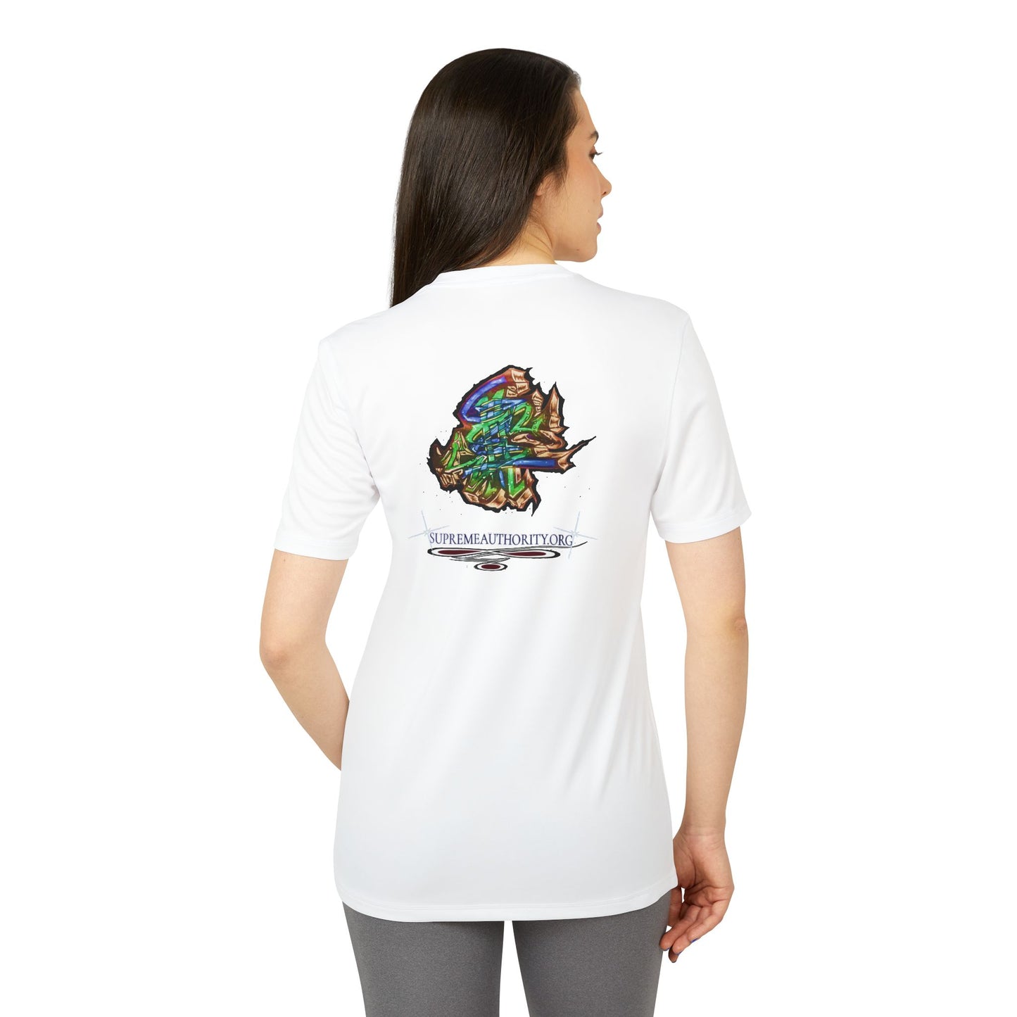 Stack-lanta! Get Money! Graffiti Remix! Supreme Authority - adidas Unisex Sport T-shirt