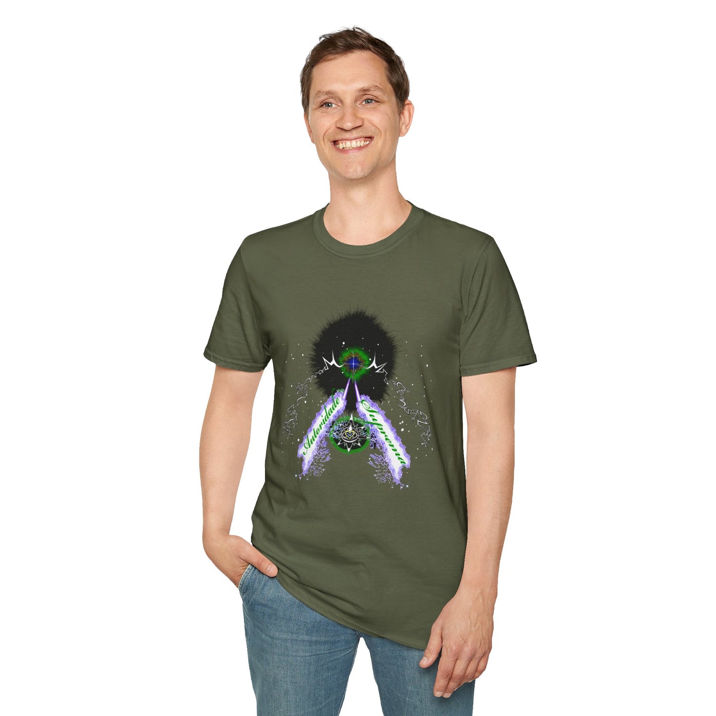 Autoridade Suprema- Portuguese - Unisex Softstyle T-Shirt