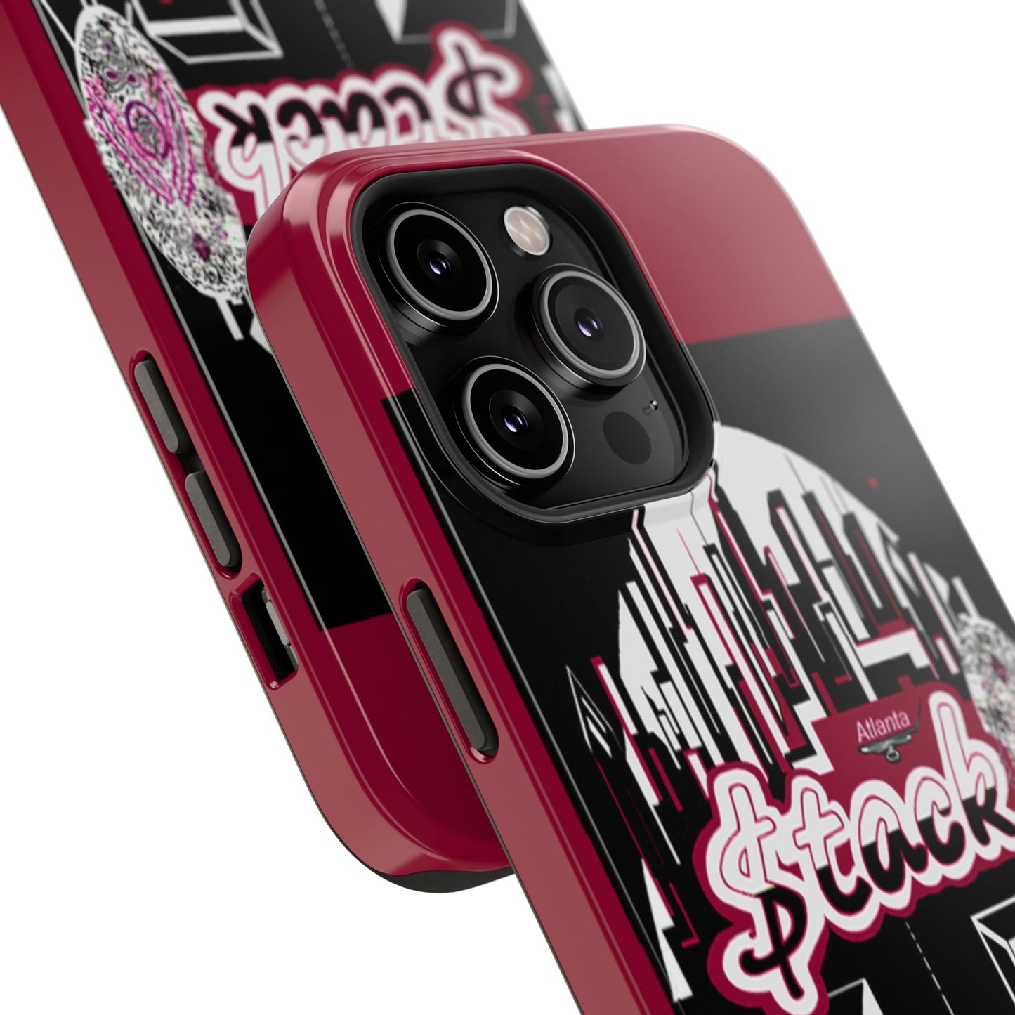 Stack-lanta 2!Remix Red Supreme Authority Iphone ONLY -Impact-Resistant Cases
