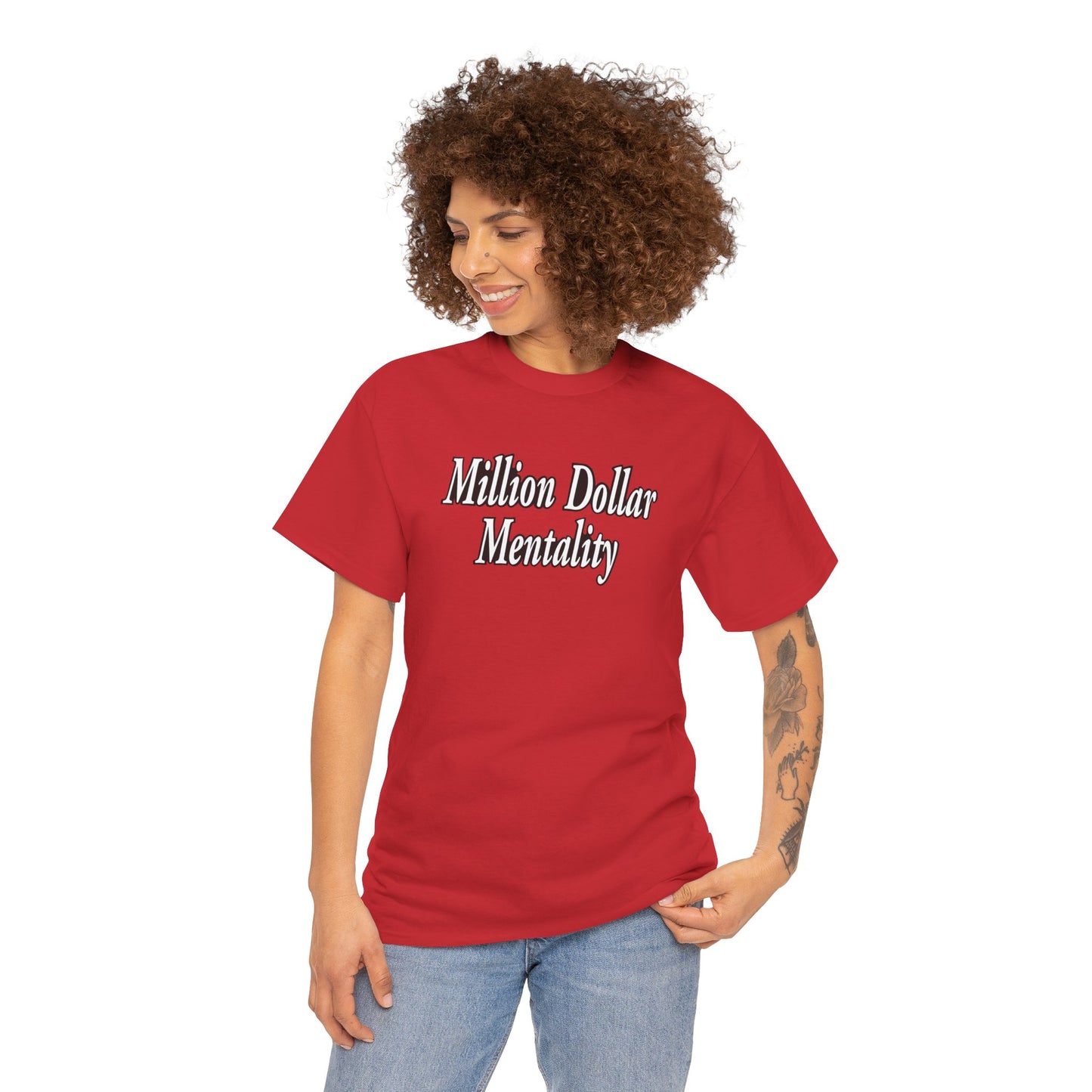 Copy of Million Dollar Mentality 1 Unisex Heavy Cotton Tee