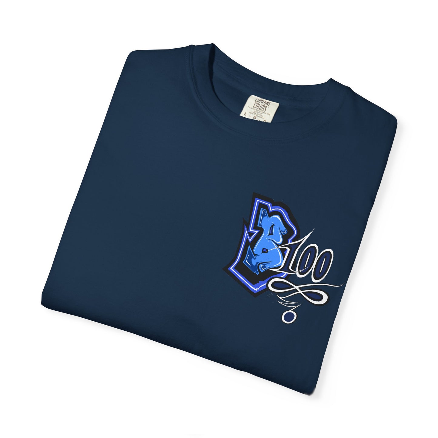 B100 -Garment-Dyed T-shirt, Casual Wear, Street Style, Gift for Friends, Everyday Comfort, Unique Graphic Tee