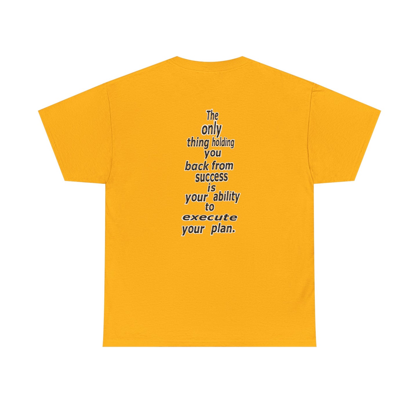 Copy of Million Dollar Mentality 2 w/ Life Hack Unisex Heavy Cotton Tee