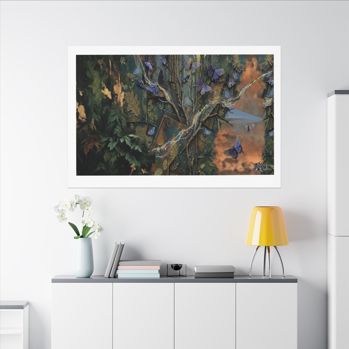 Fairy Butterfly! Gallery/Museum Grade! "Estimated Gallery / Corporate Price: $5000-$8000+. Matte Canvas, Stretched, 0.75"