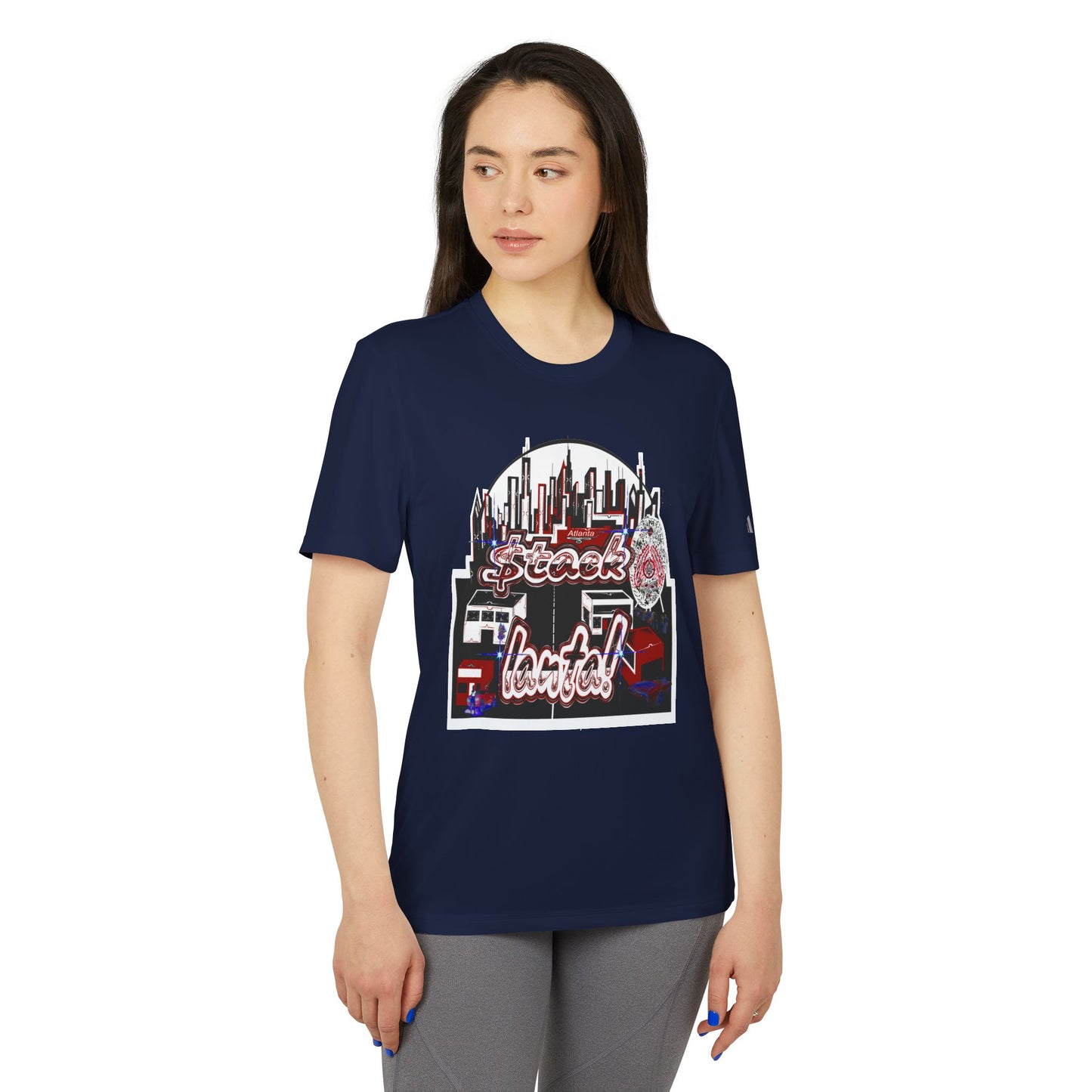 Stack-lanta! Get Money! Graffiti Remix! Supreme Authority - adidas Unisex Sport T-shirt