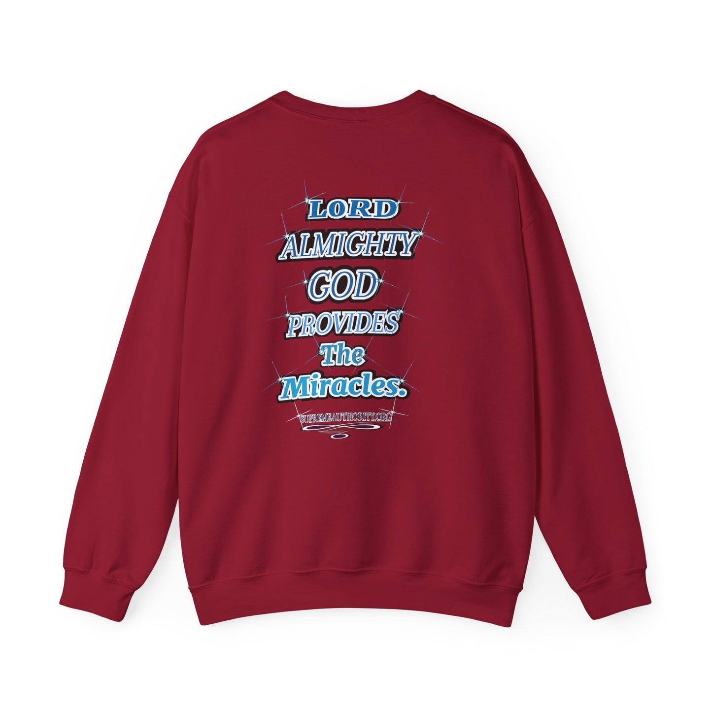 Spiritual Miracle for Pastors Supreme Authority - Unisex Heavy Blend™ Crewneck Sweatshirt