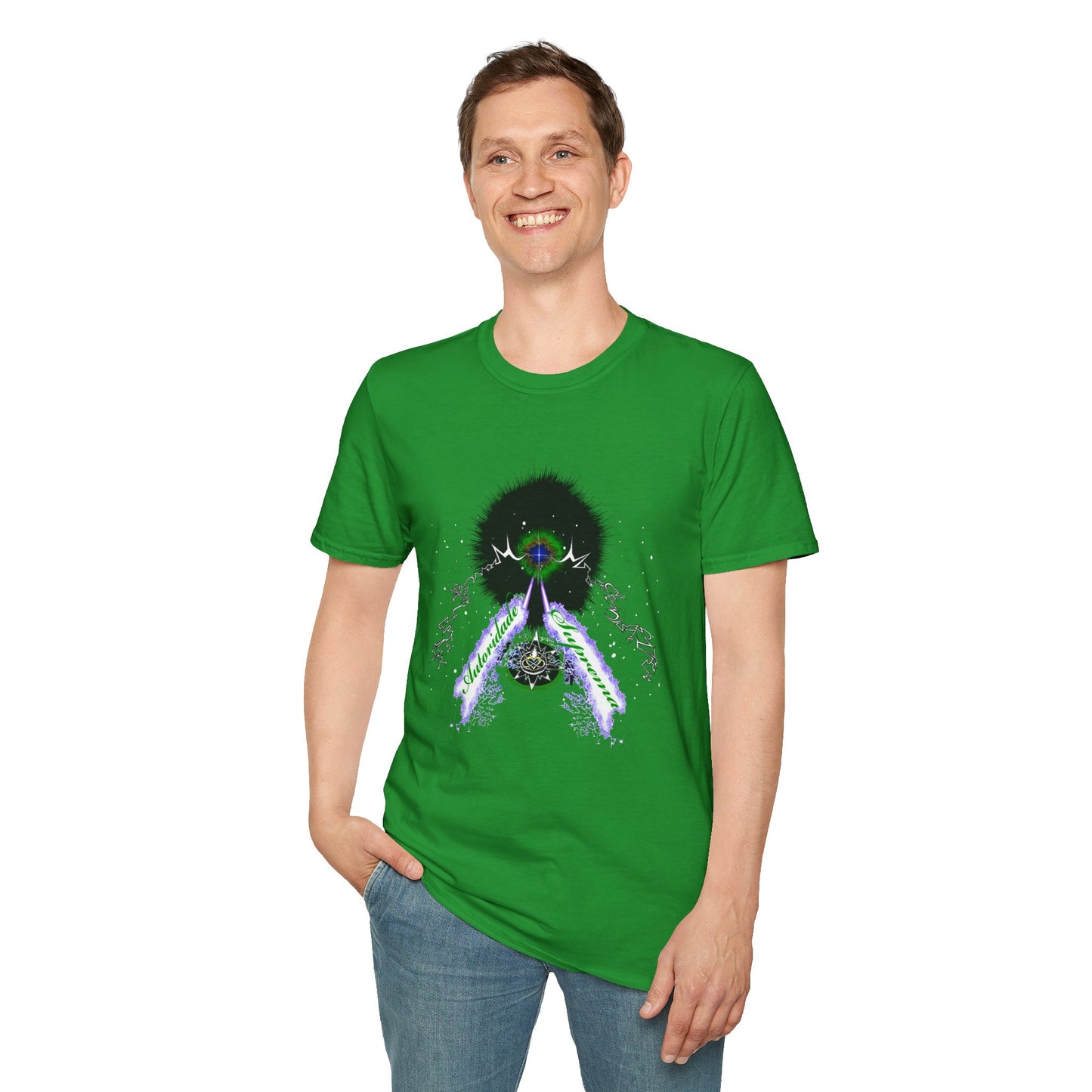 Autoridade Suprema- Portuguese - Unisex Softstyle T-Shirt