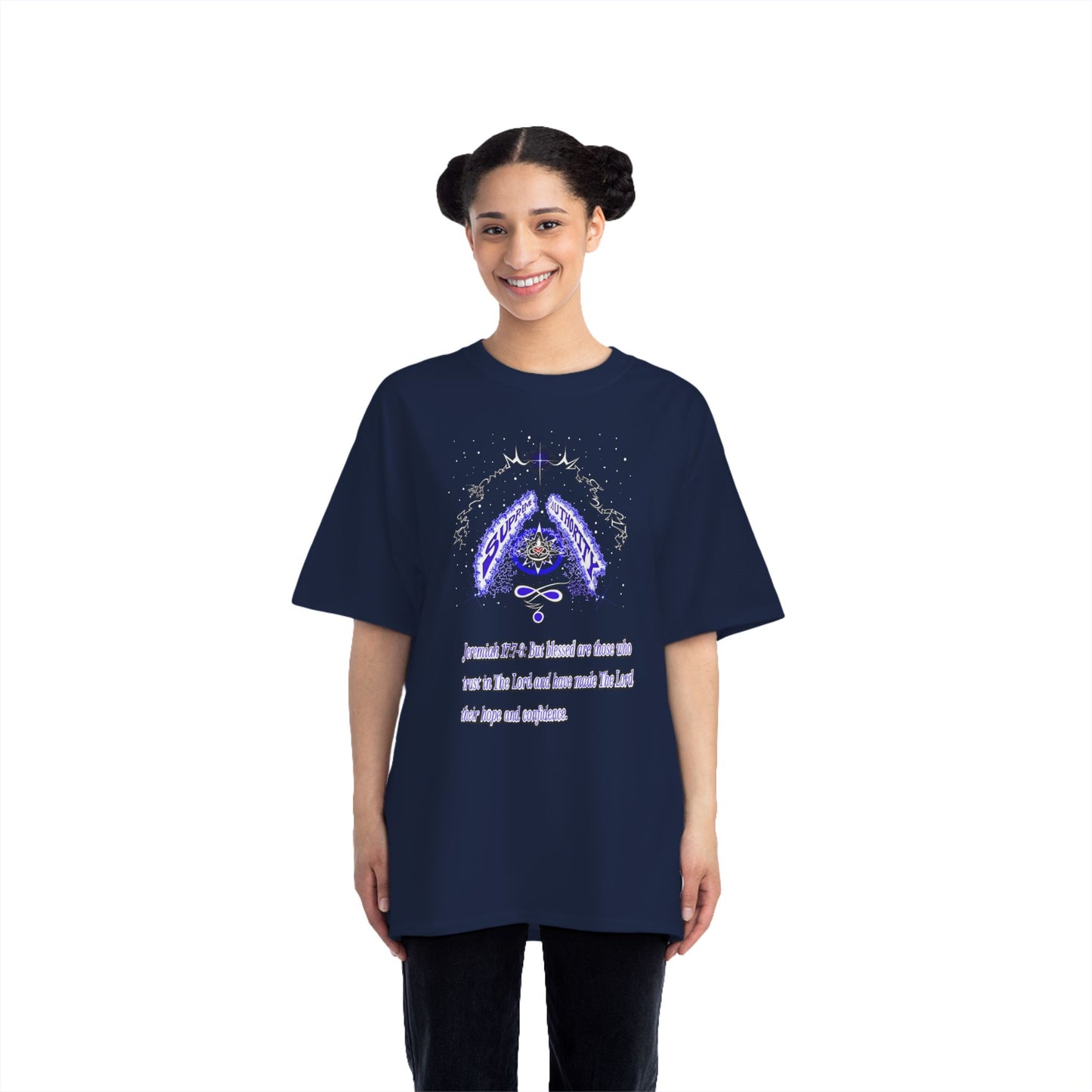 Supreme Authority -Jeremiah 17: 7-8 Beefy-T® Short-Sleeve T-Shirt