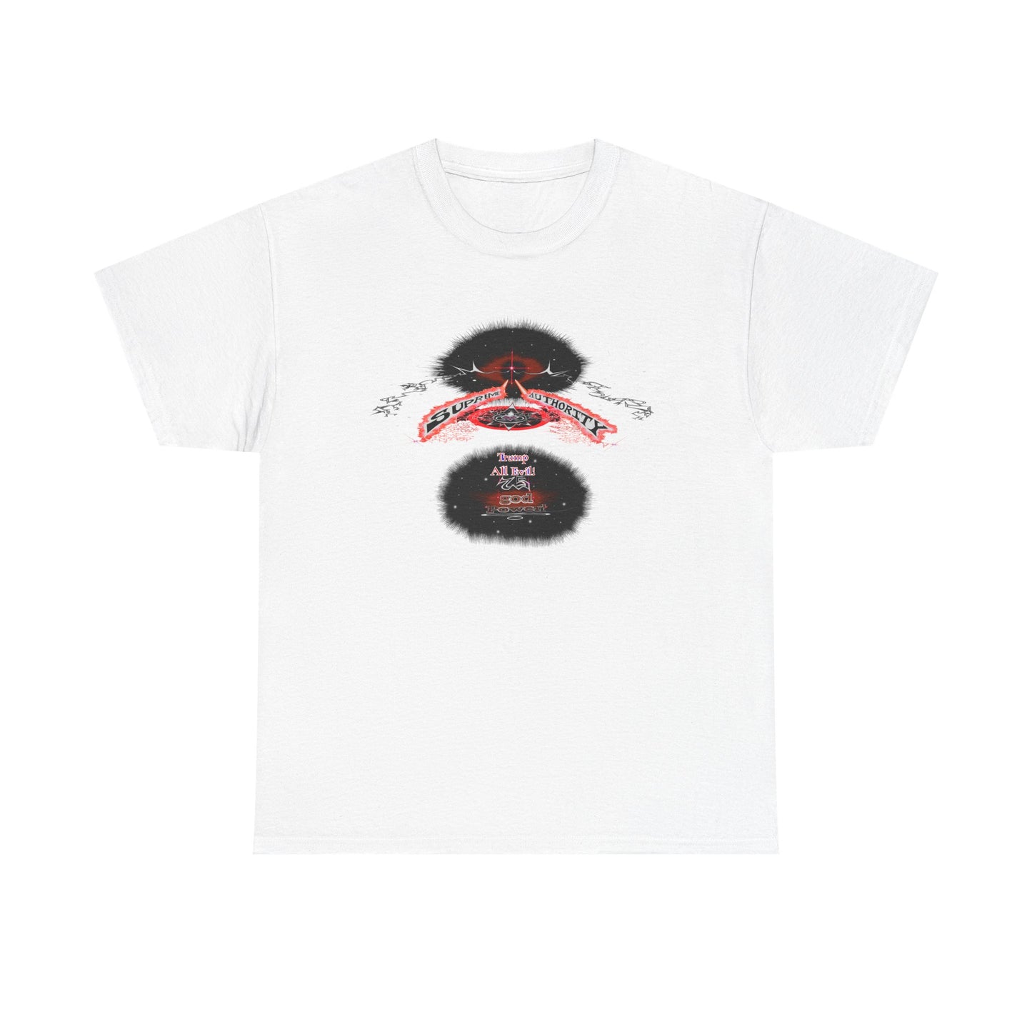 Supreme Authority Trump All Evil -Unisex Heavy Cotton Tee