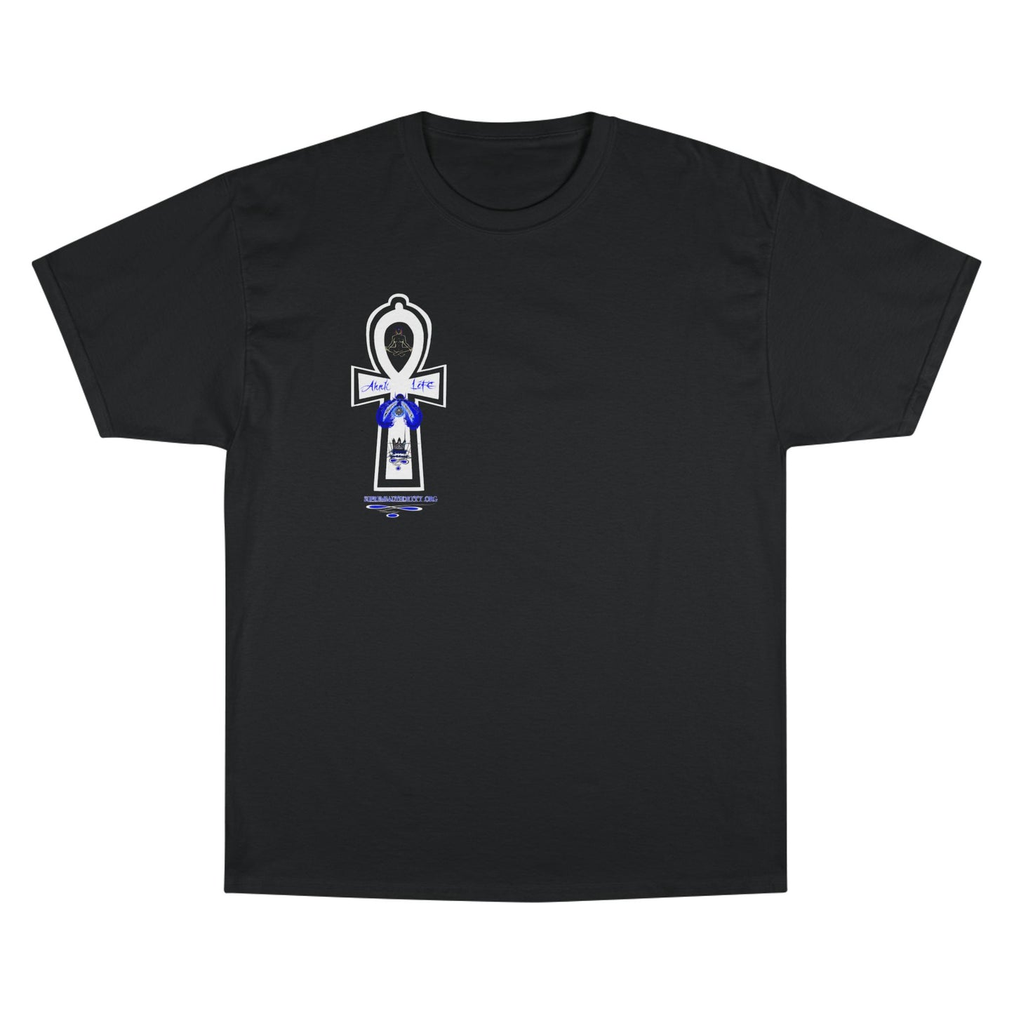 Ankh Life Queen goddess Supreme Authority -Champion T-Shirt