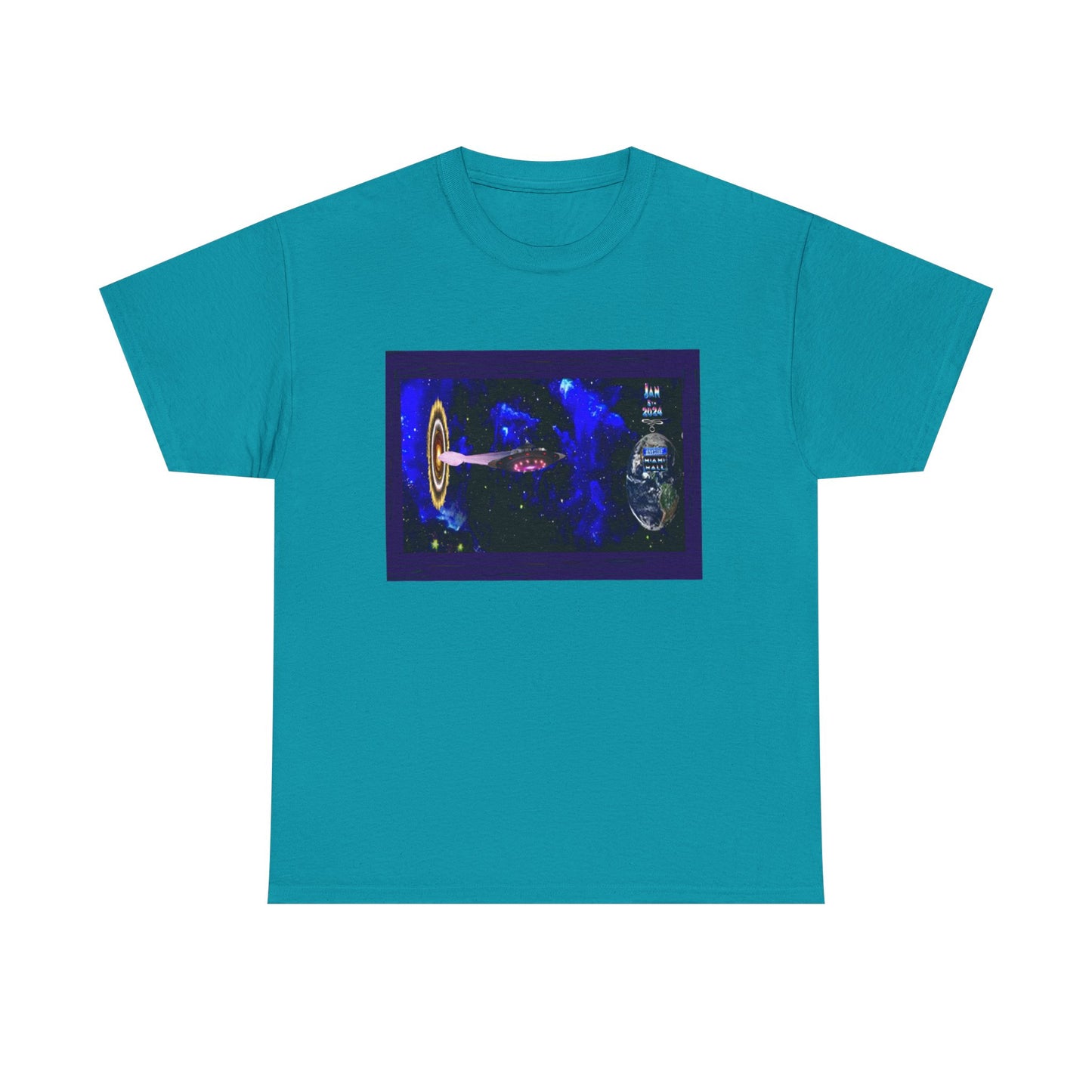 Miami Alien Mall 1 - Unisex Heavy Cotton Tee
