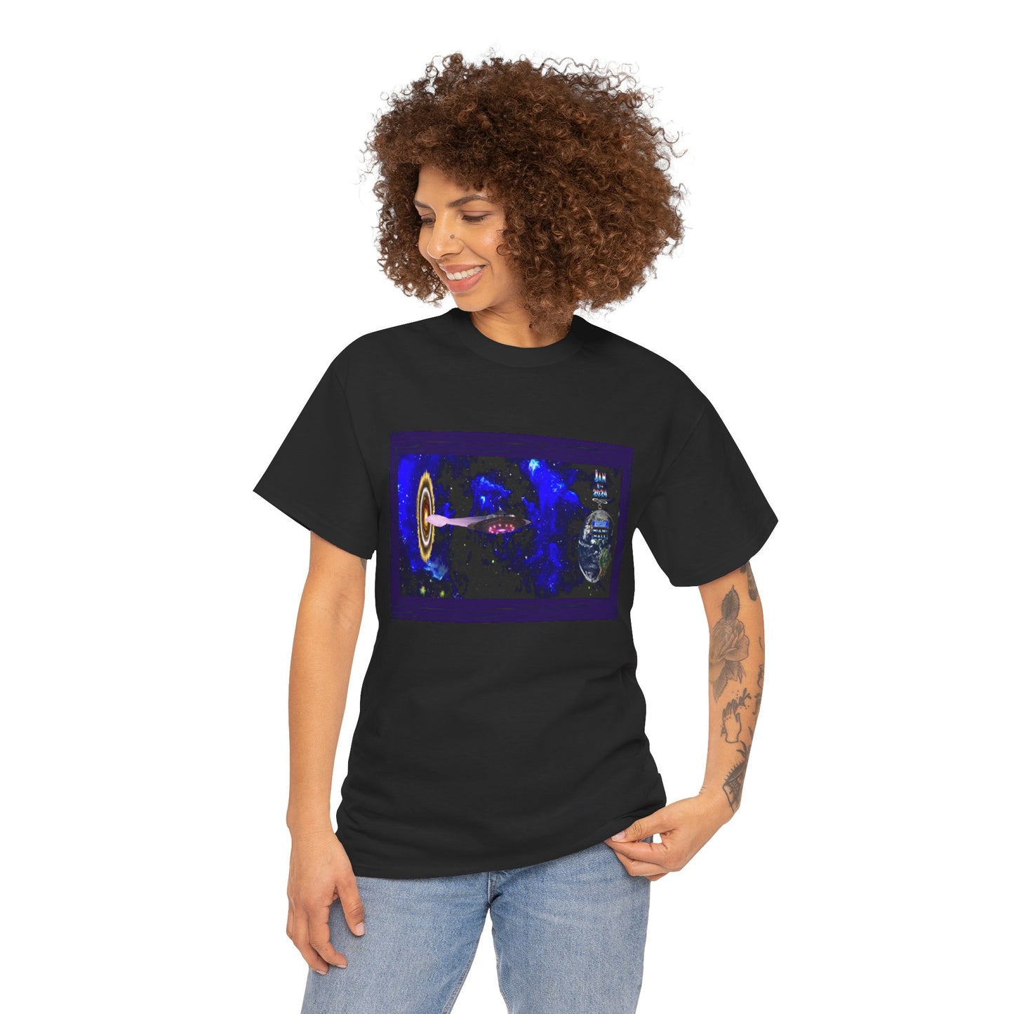 Miami Alien Mall 1 - Unisex Heavy Cotton Tee