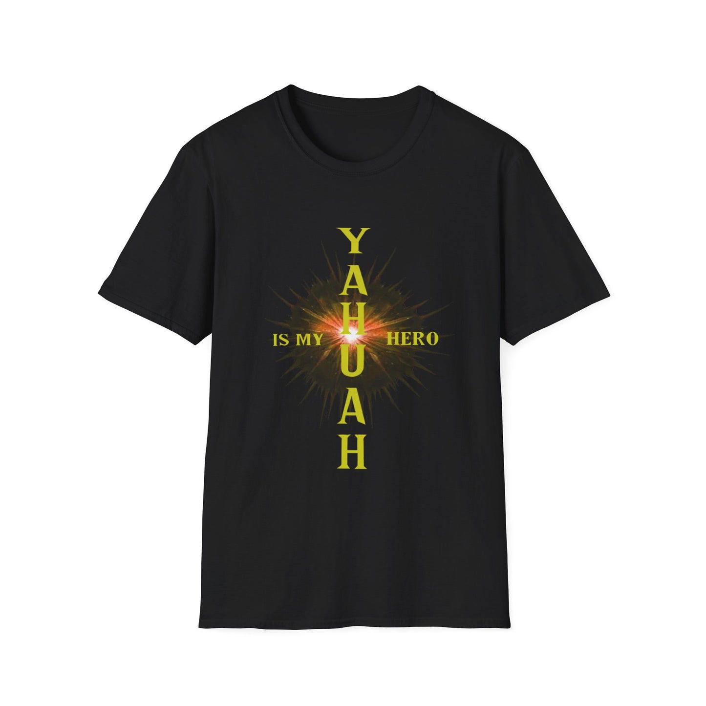 YAHUAH Is my HERO - Unisex Softstyle T-Shirt