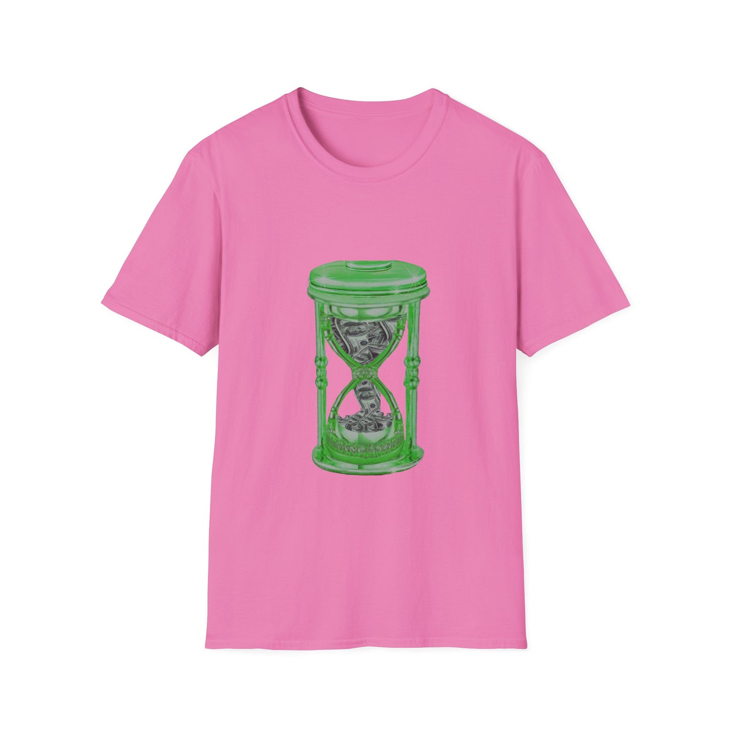 MY Time is MONEY Green - Unisex Softstyle T-Shirt