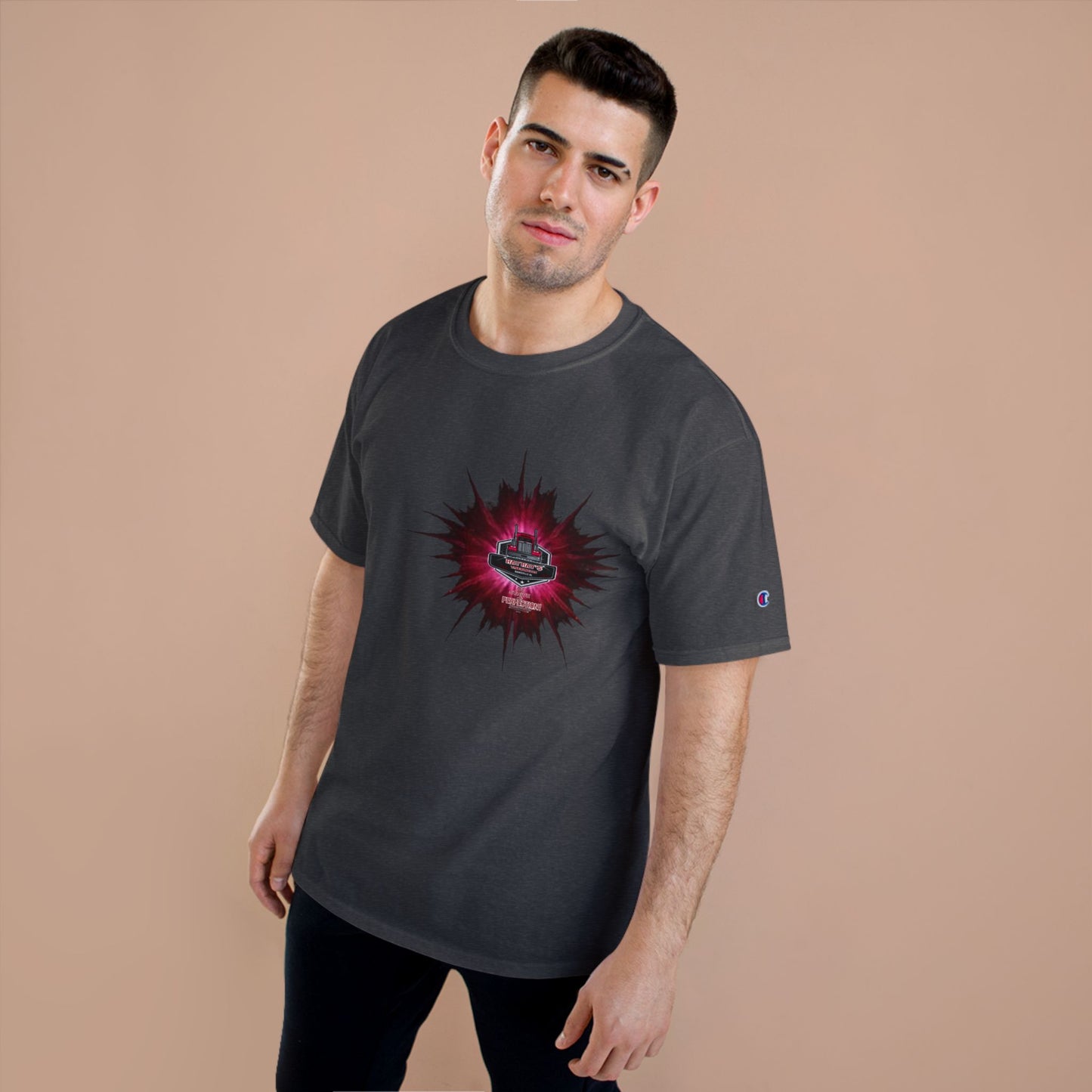 Ray Ray Trucking LLC Blazed Champion T-Shirt
