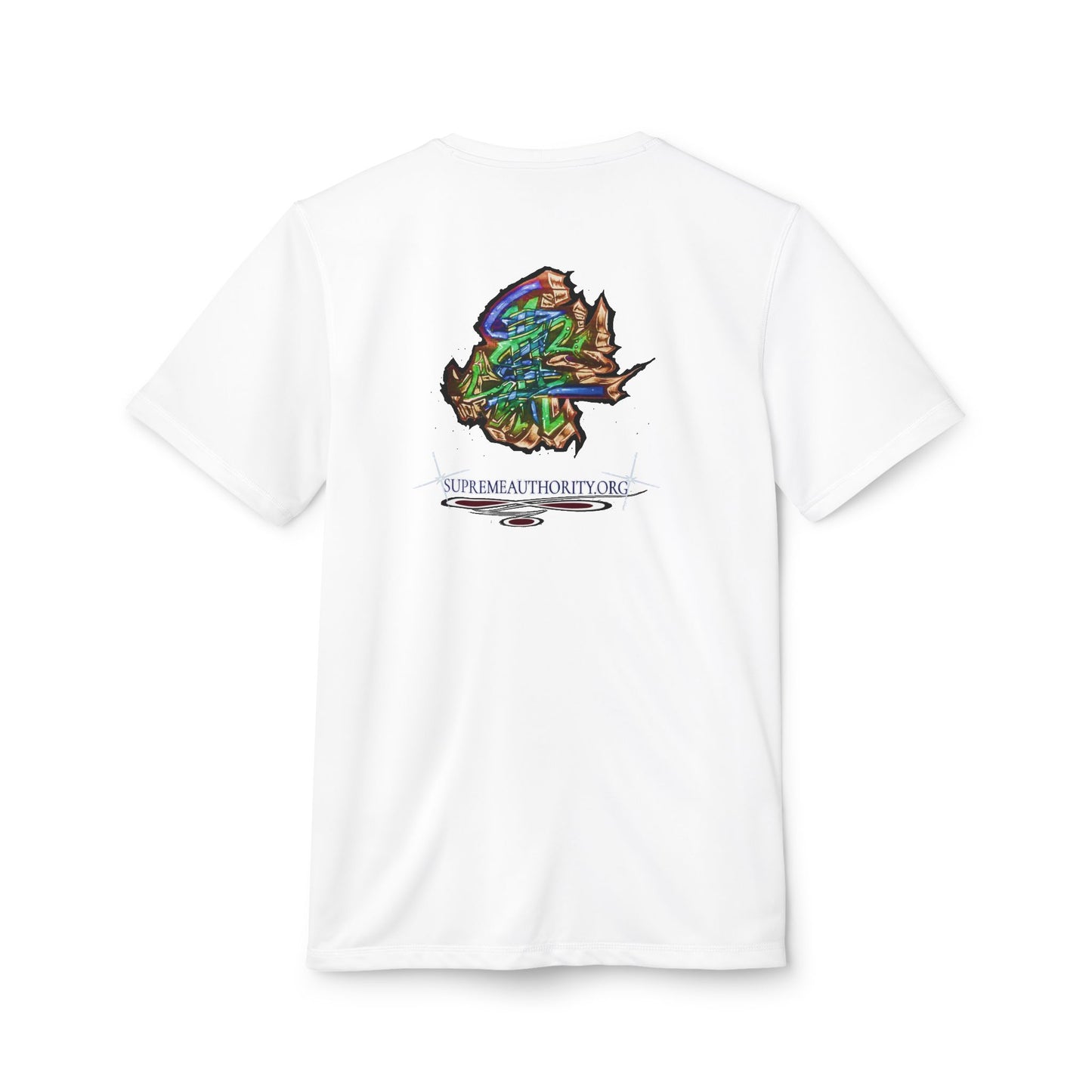 Stack-lanta! Get Money! Graffiti Remix! Supreme Authority - adidas Unisex Sport T-shirt