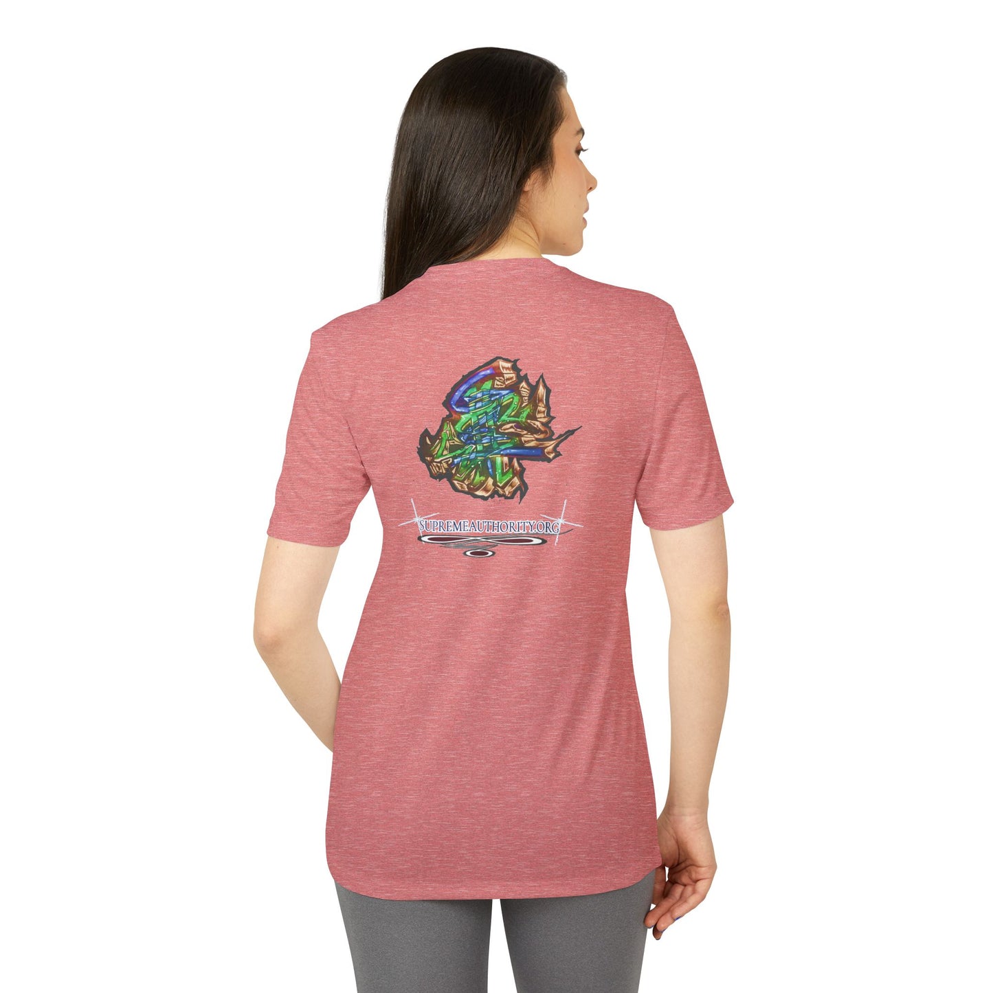 Stack-lanta! Get Money! Graffiti Remix! Supreme Authority - adidas Unisex Sport T-shirt