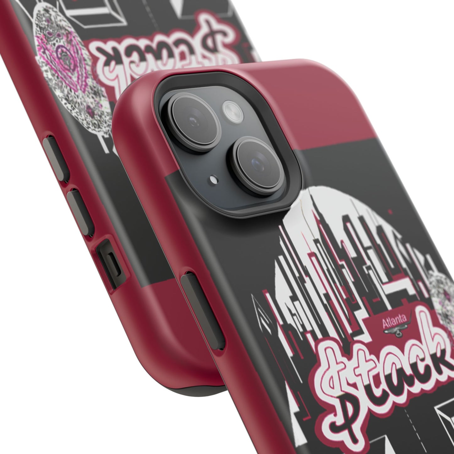 Stack-lanta 2!Remix Red Supreme Authority Iphone ONLY -Impact-Resistant Cases