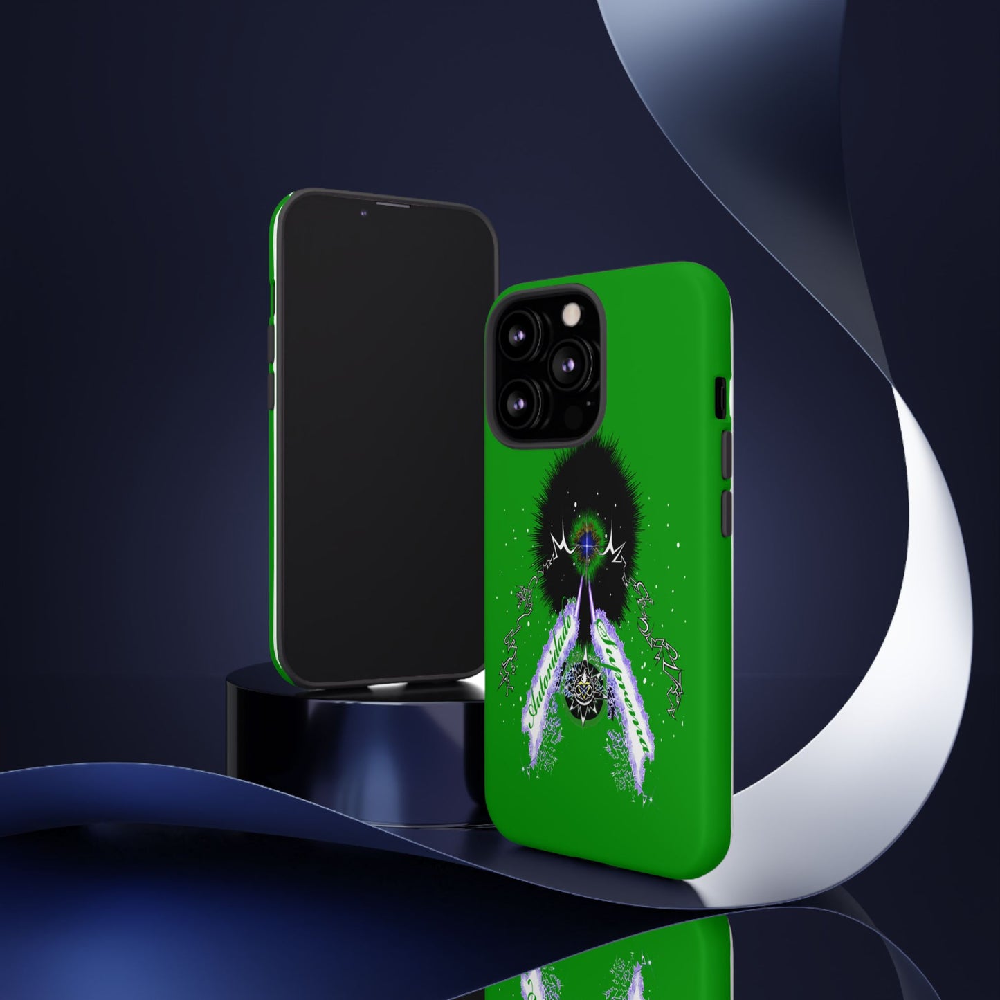 Autoridade Suprema -Portuguese -Green-Iphone only! Tough Cases