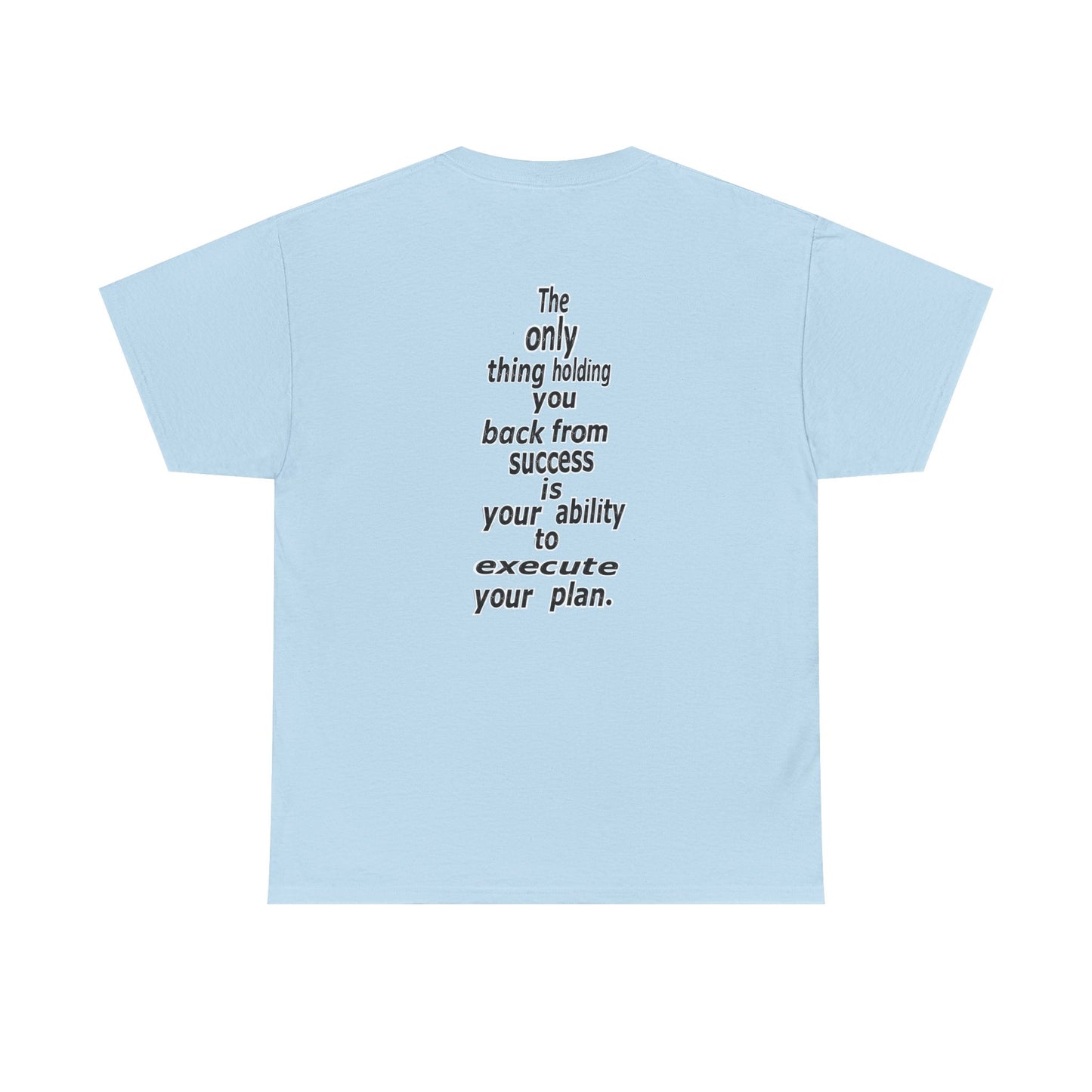 Copy of Million Dollar Mentality 2 w/ Life Hack Unisex Heavy Cotton Tee