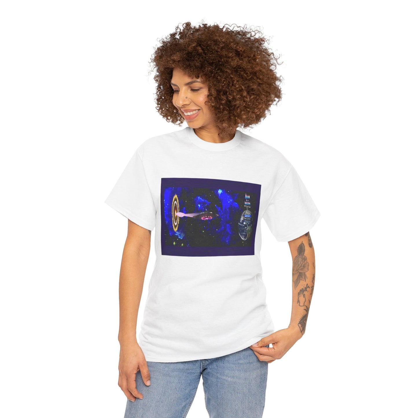 Miami Alien Mall 1 - Unisex Heavy Cotton Tee