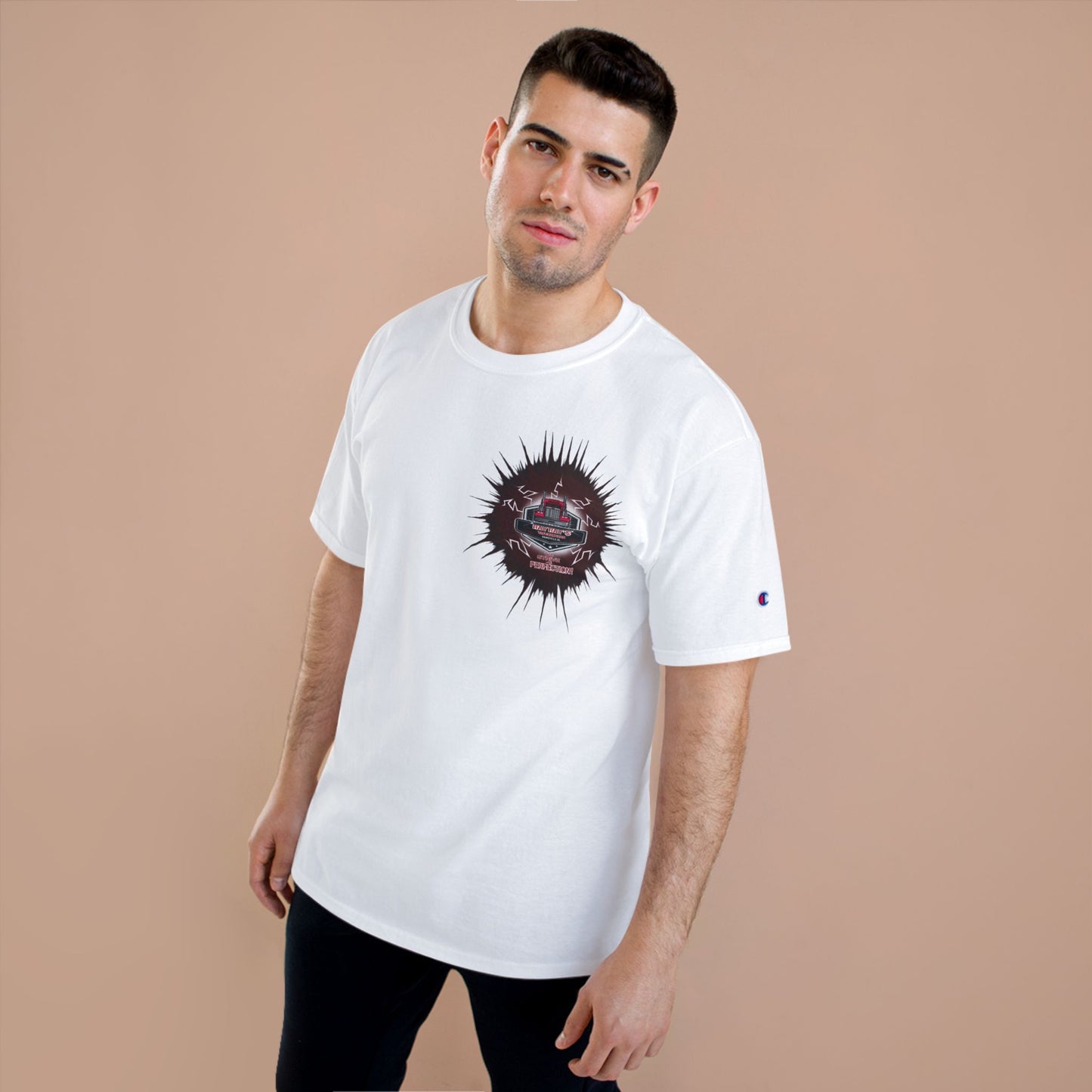 Ray Rays Trucking LLC Lightning - Champion T-Shirt