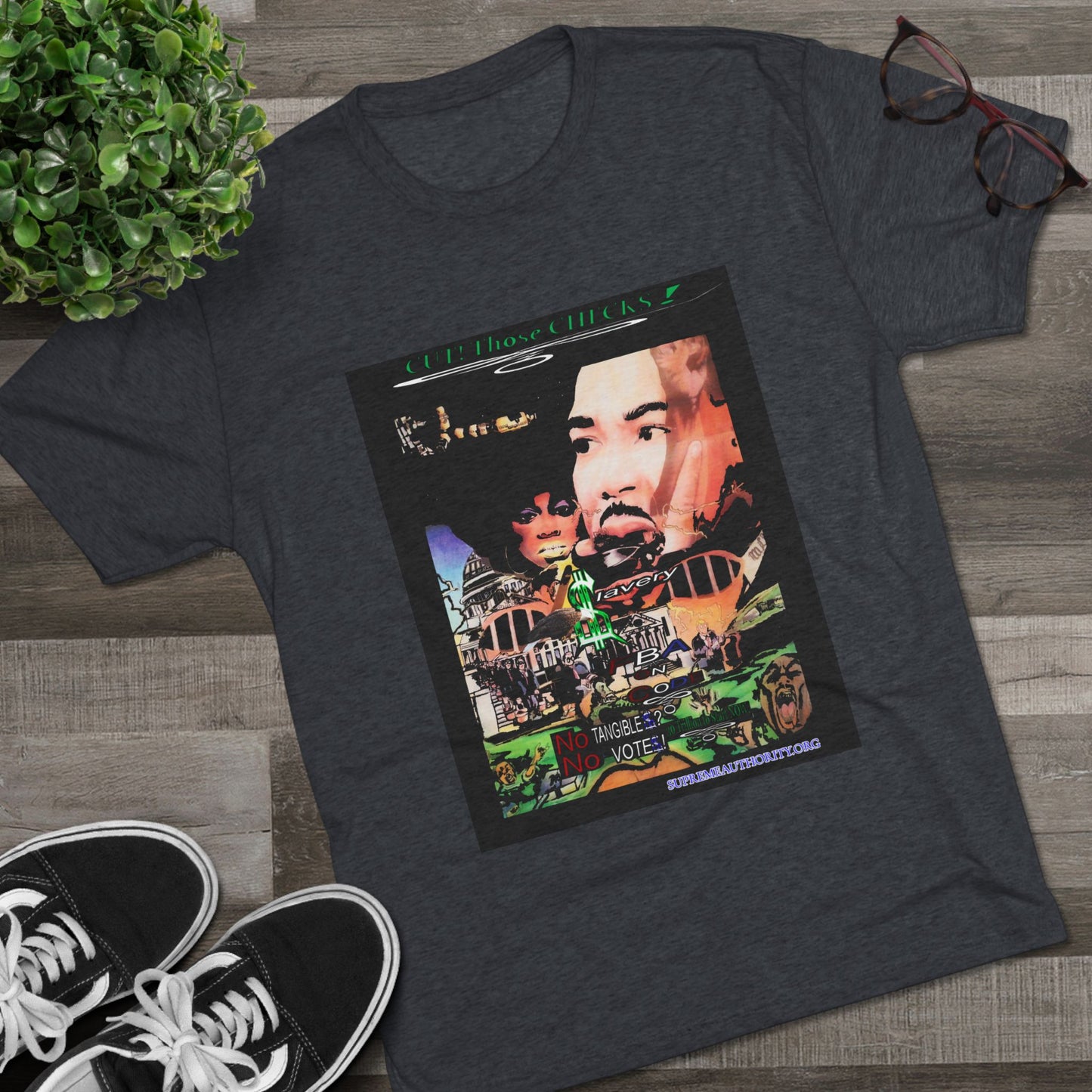 FBA On Code 1 -Unisex Tri-Blend Crew Tee