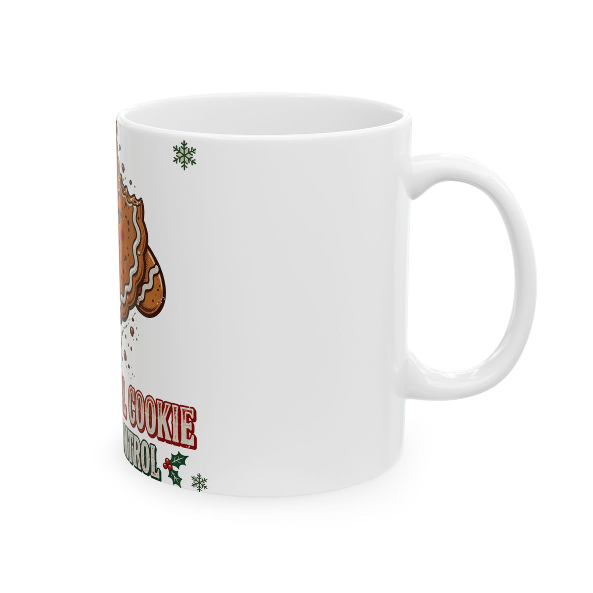 Cookie Quality Control Mug - Professional Cookie Quality Control - Funny Christmas Mug 11oz - Budget Edition