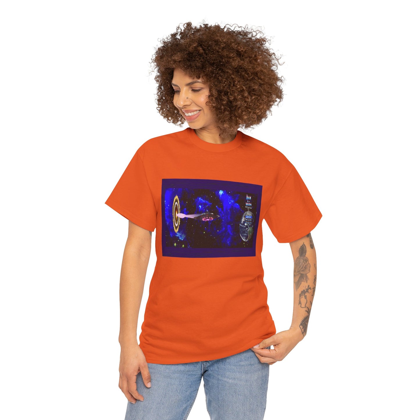Miami Alien Mall 1 - Unisex Heavy Cotton Tee