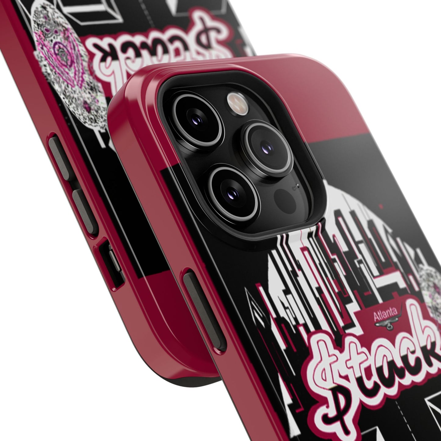 Stack-lanta 2!Remix Red Supreme Authority Iphone ONLY -Impact-Resistant Cases