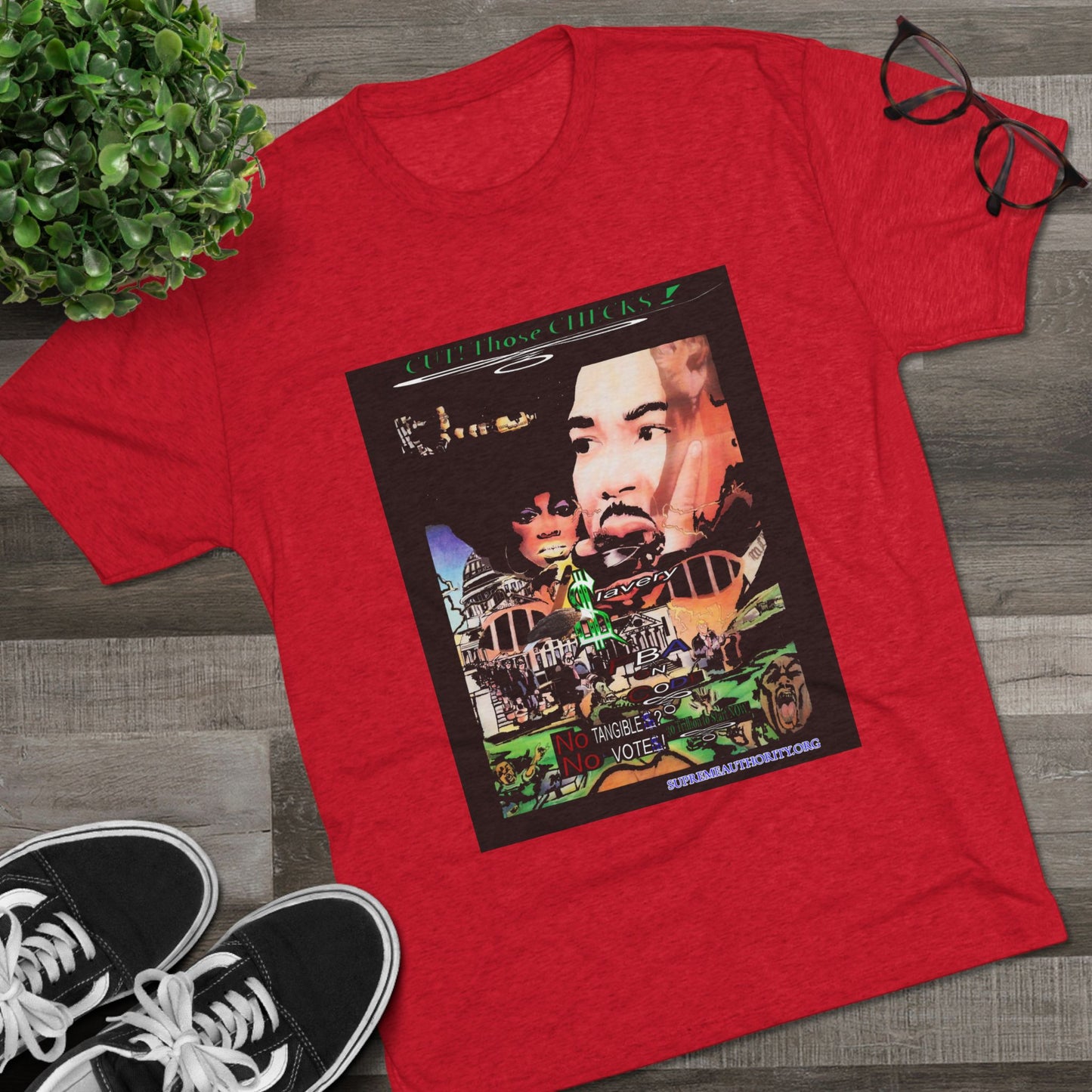 FBA On Code 1 -Unisex Tri-Blend Crew Tee