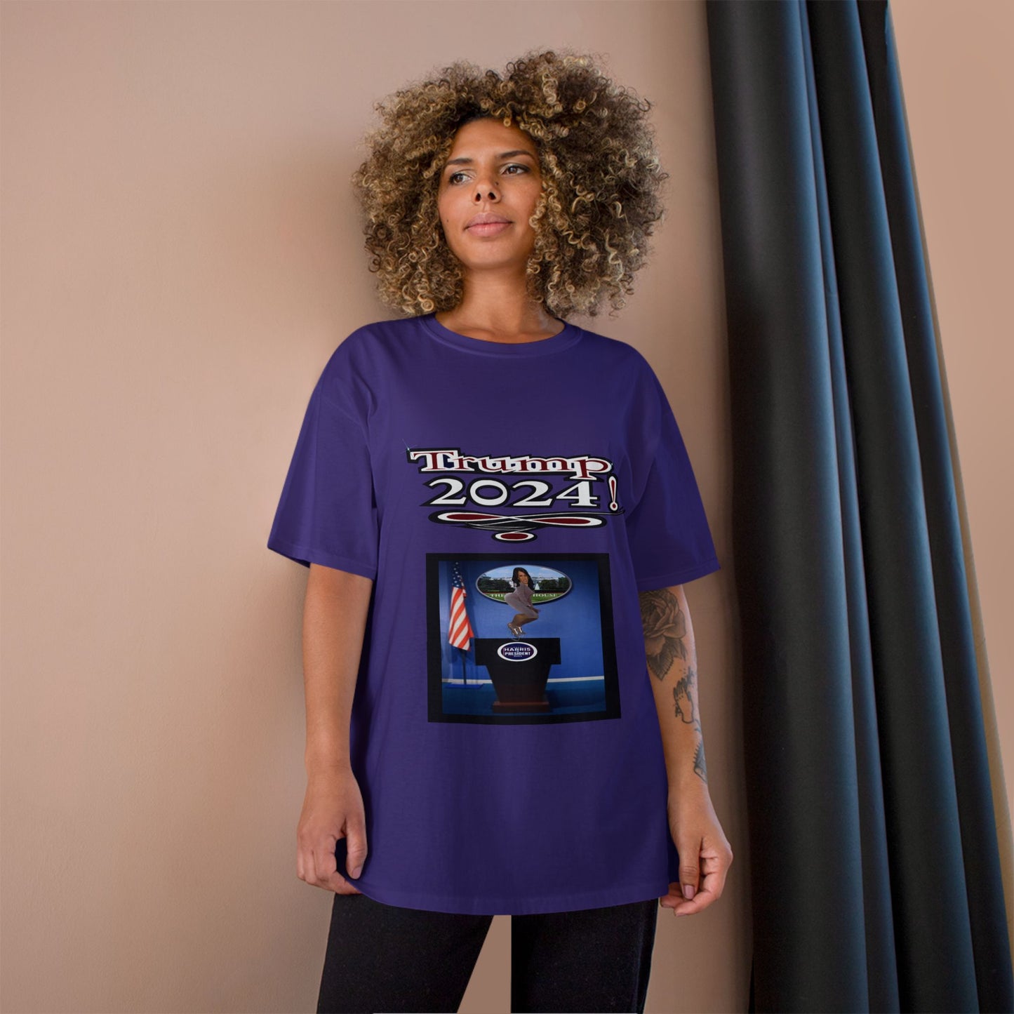 Trump Kamala- Champion T-Shirt