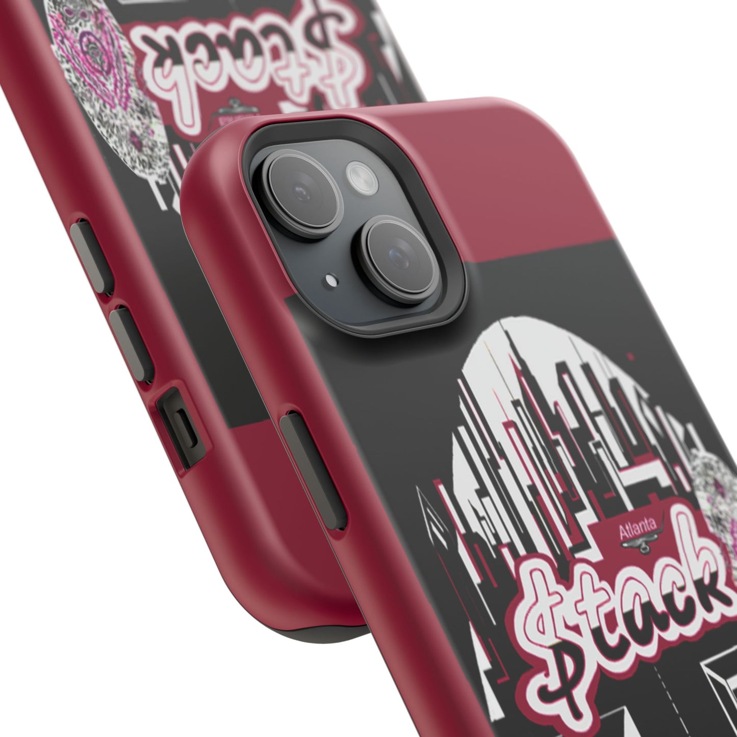 Stack-lanta 2!Remix Red Supreme Authority Iphone ONLY -Impact-Resistant Cases