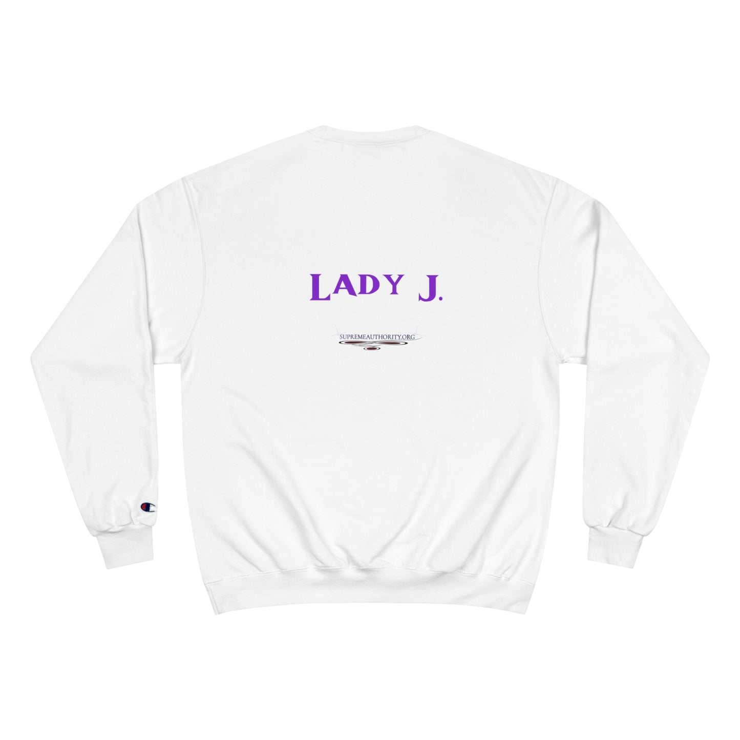 YAHUAH CREATOR - Lady J - custom - Champion Sweatshirt