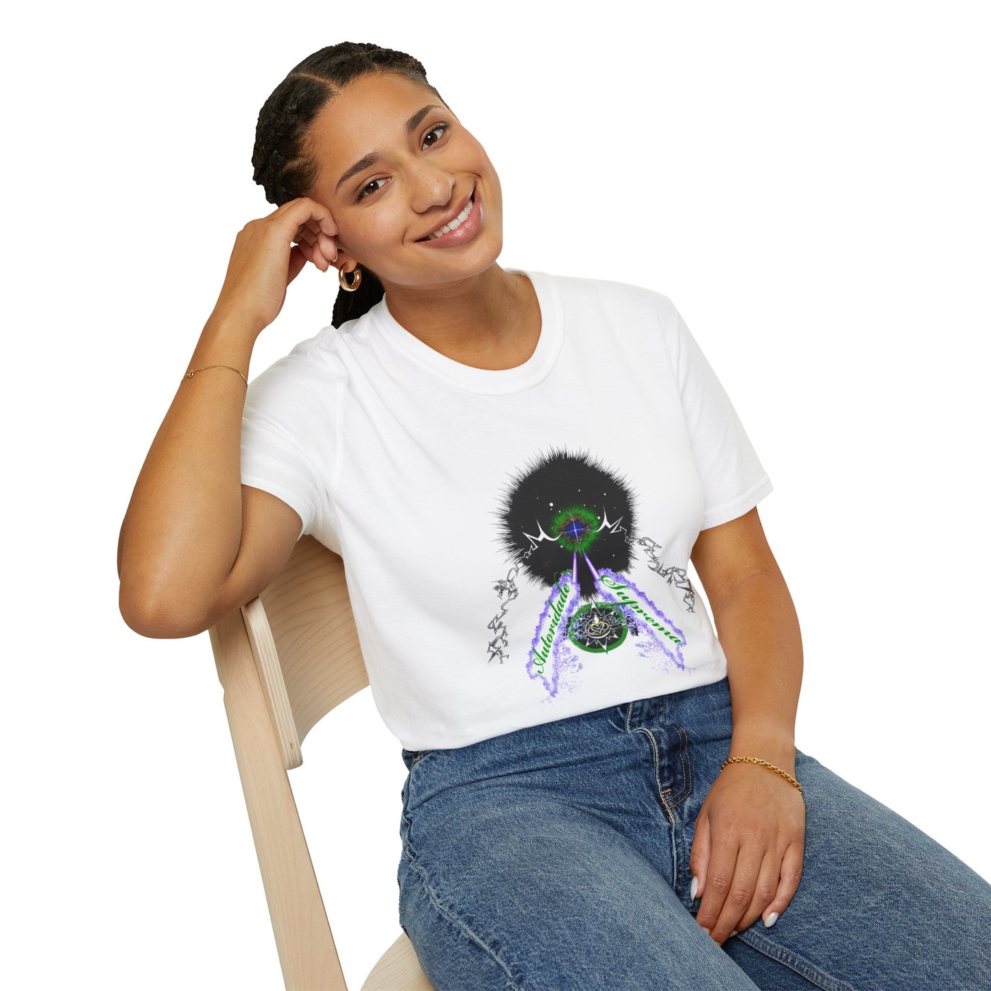 Autoridade Suprema- Portuguese - Unisex Softstyle T-Shirt
