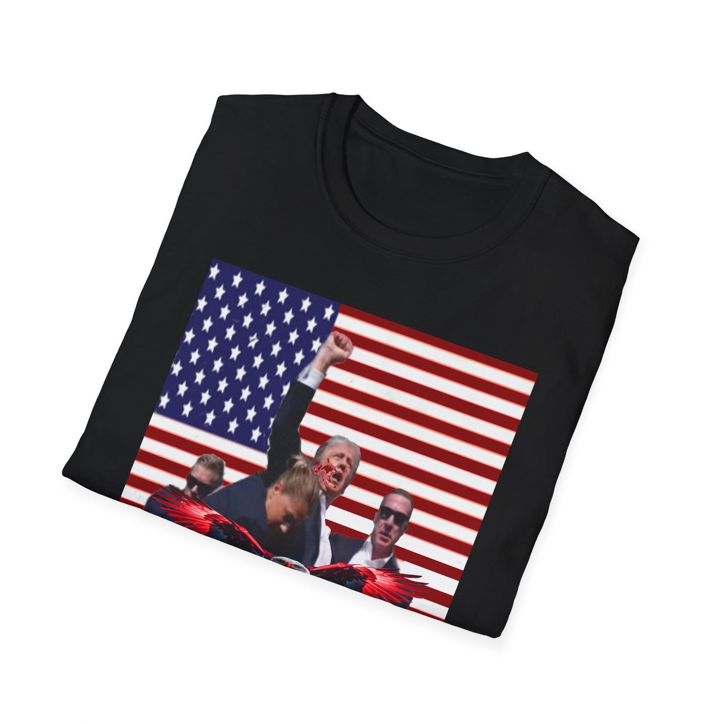 Trump Never Surrender 2 Unisex Softstyle T-Shirt