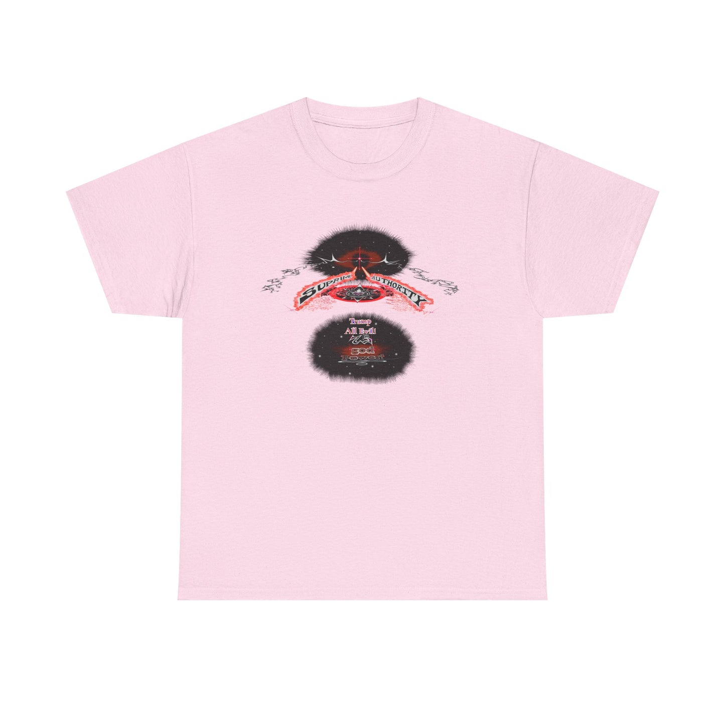Supreme Authority Trump All Evil -Unisex Heavy Cotton Tee